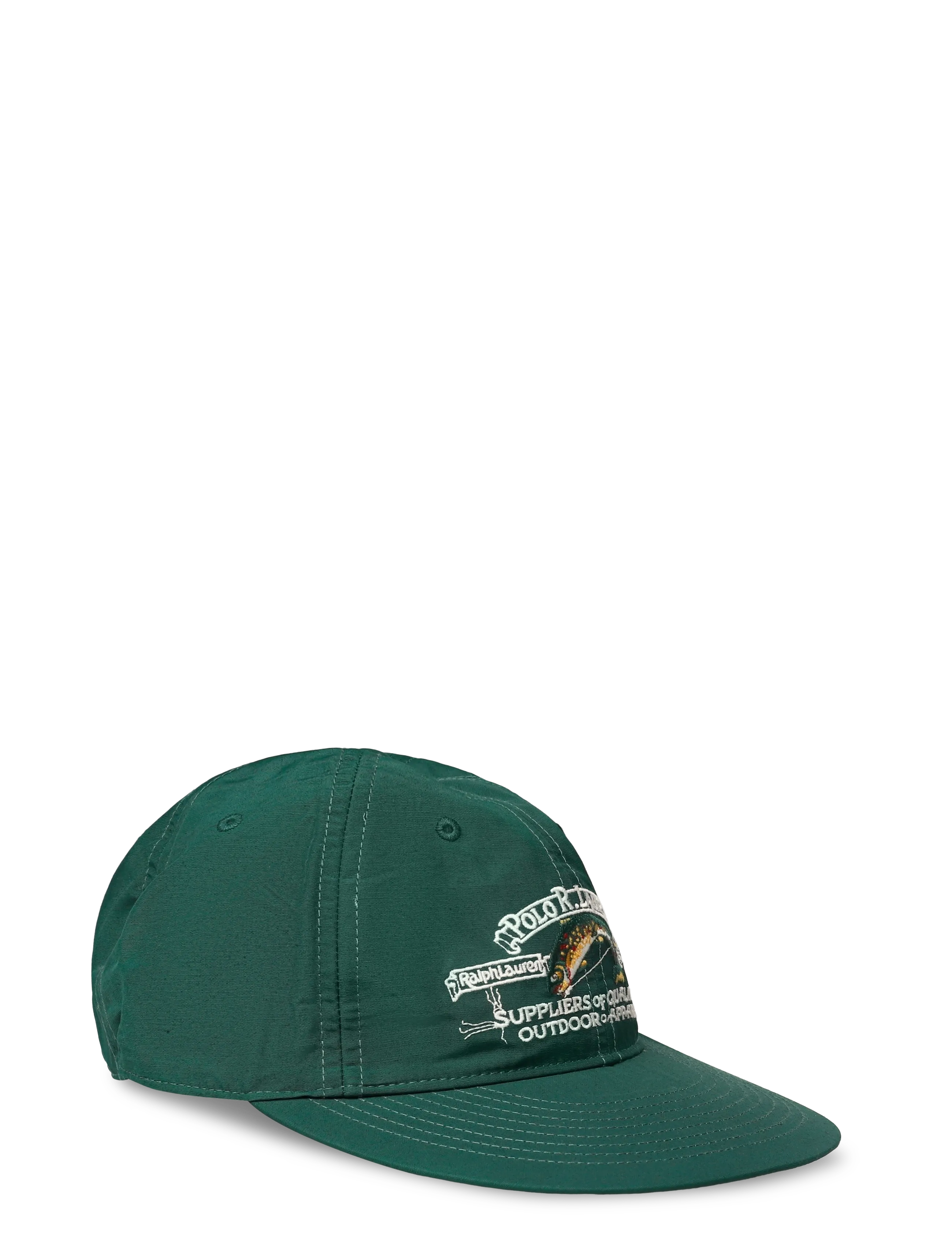 Polo Ralph Lauren Embroidered Faille Ball Cap - Preppy - VINTAGE PINE / green