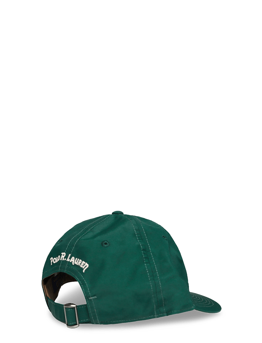 Polo Ralph Lauren - Embroidered Faille Ball Cap - casquettes - vintage pine - 1