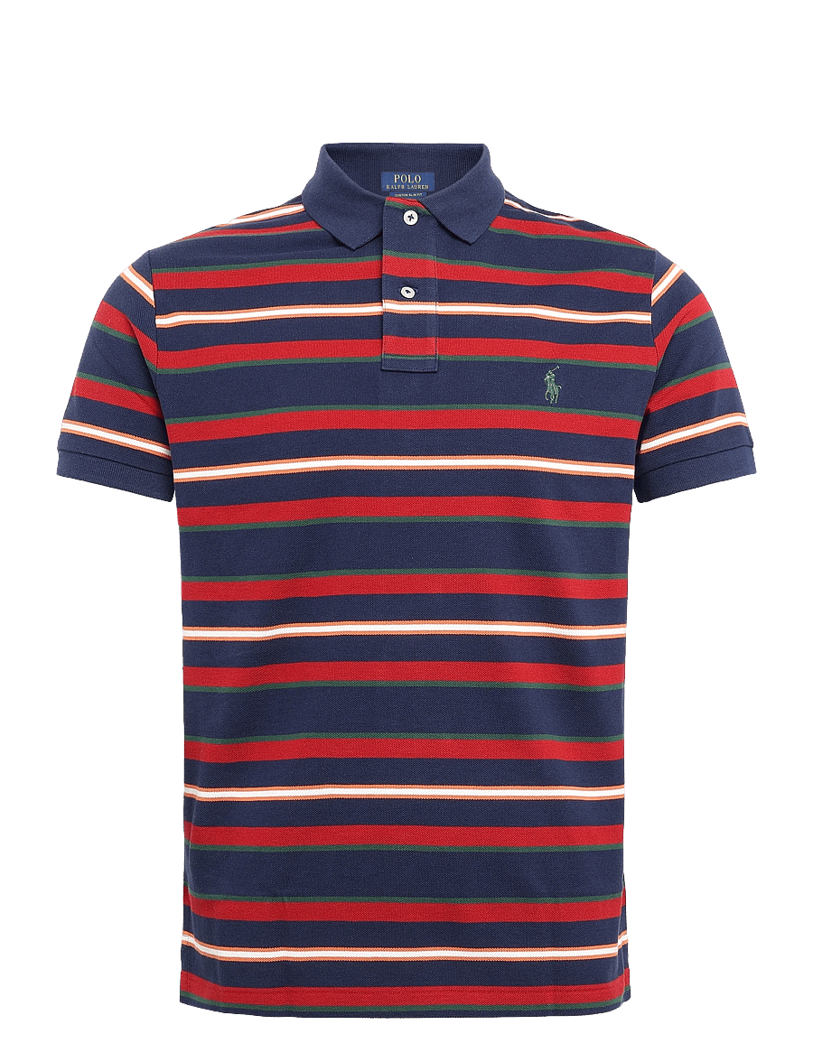 Polo Ralph Lauren - 20/1 YD MESH-KNT-POLO - kortærmede poloer - newport navy mul - 0