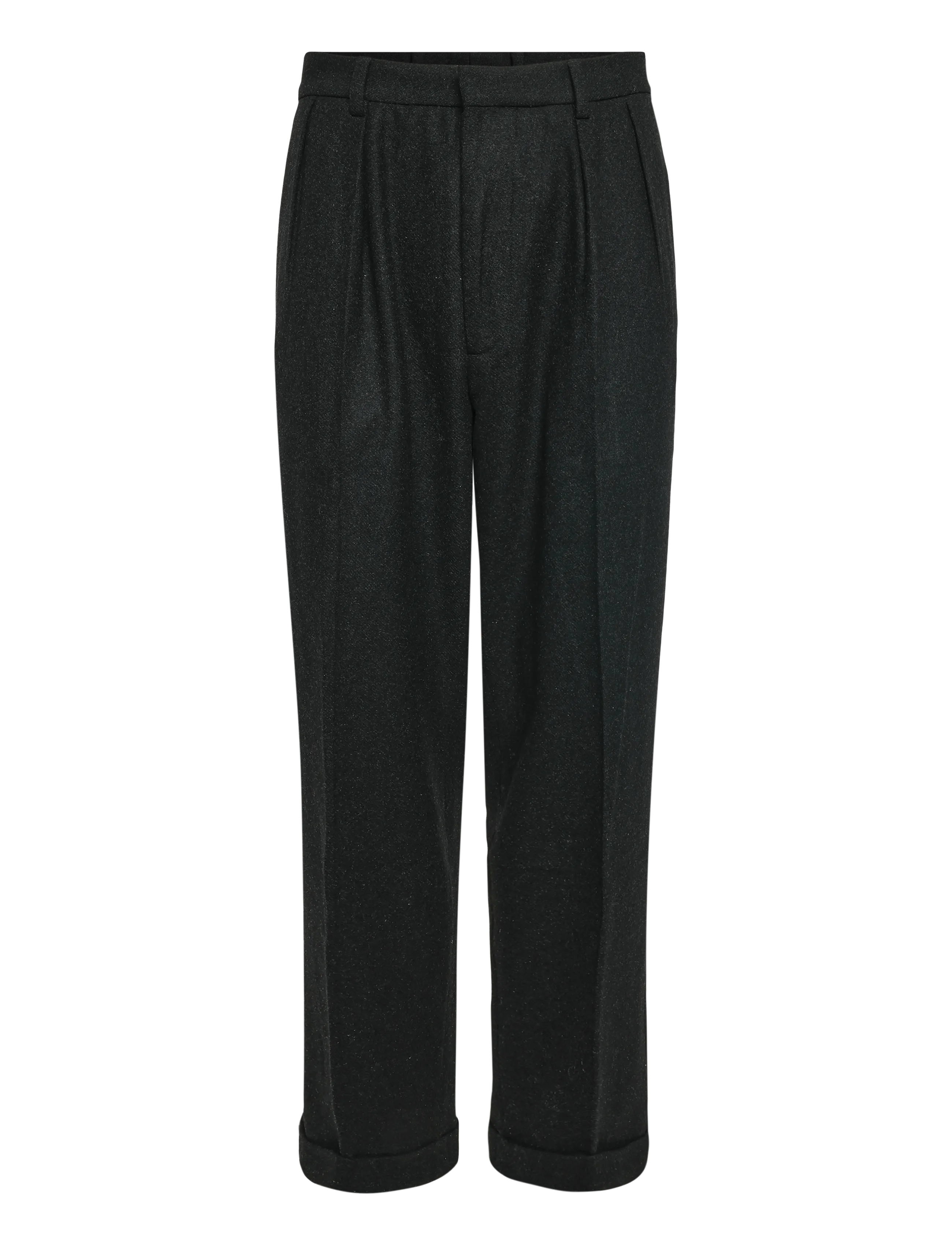 Polo Ralph Lauren - Suffield Relaxed Fit Flannel Pant - casual byxor - dark grey - 1