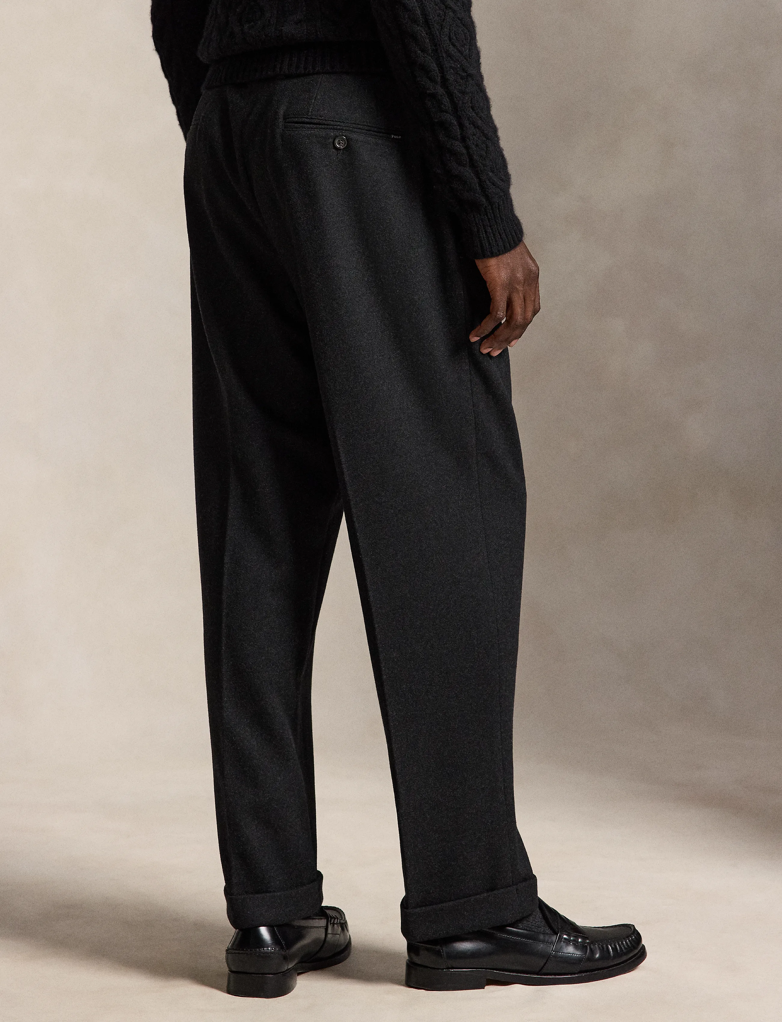 Polo Ralph Lauren - Suffield Relaxed Fit Flannel Pant - freizeithosen - dark grey - 2