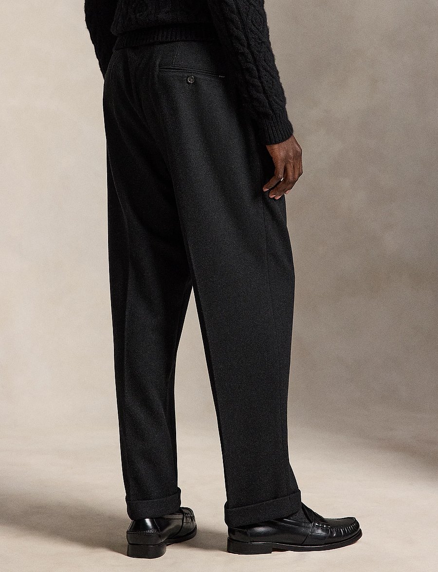 Polo Ralph Lauren - Suffield Relaxed Fit Flannel Pant - freizeithosen - dark grey - 2