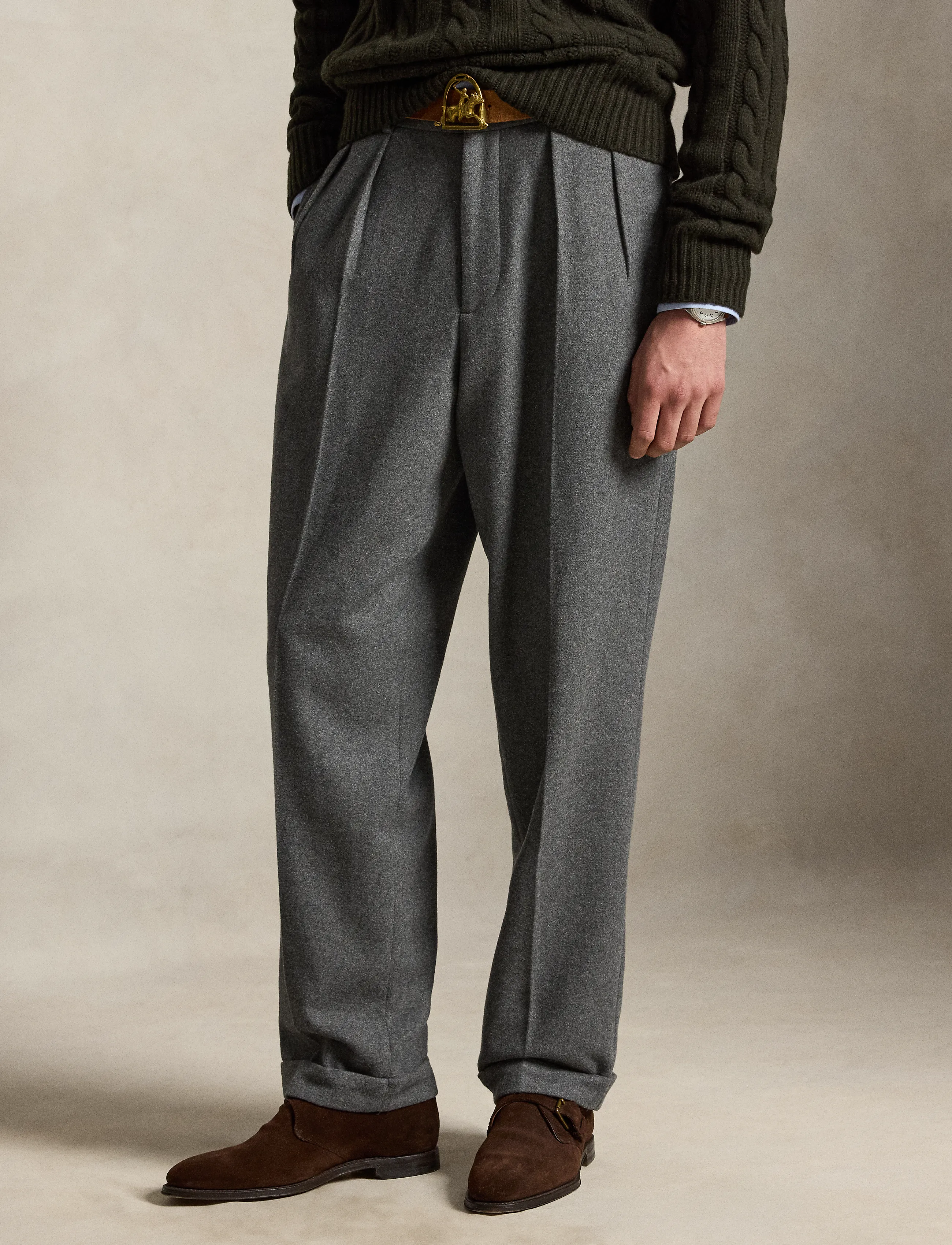 Polo Ralph Lauren Suffield Relaxed Fit Flannel Pant byxor herr – bild 4