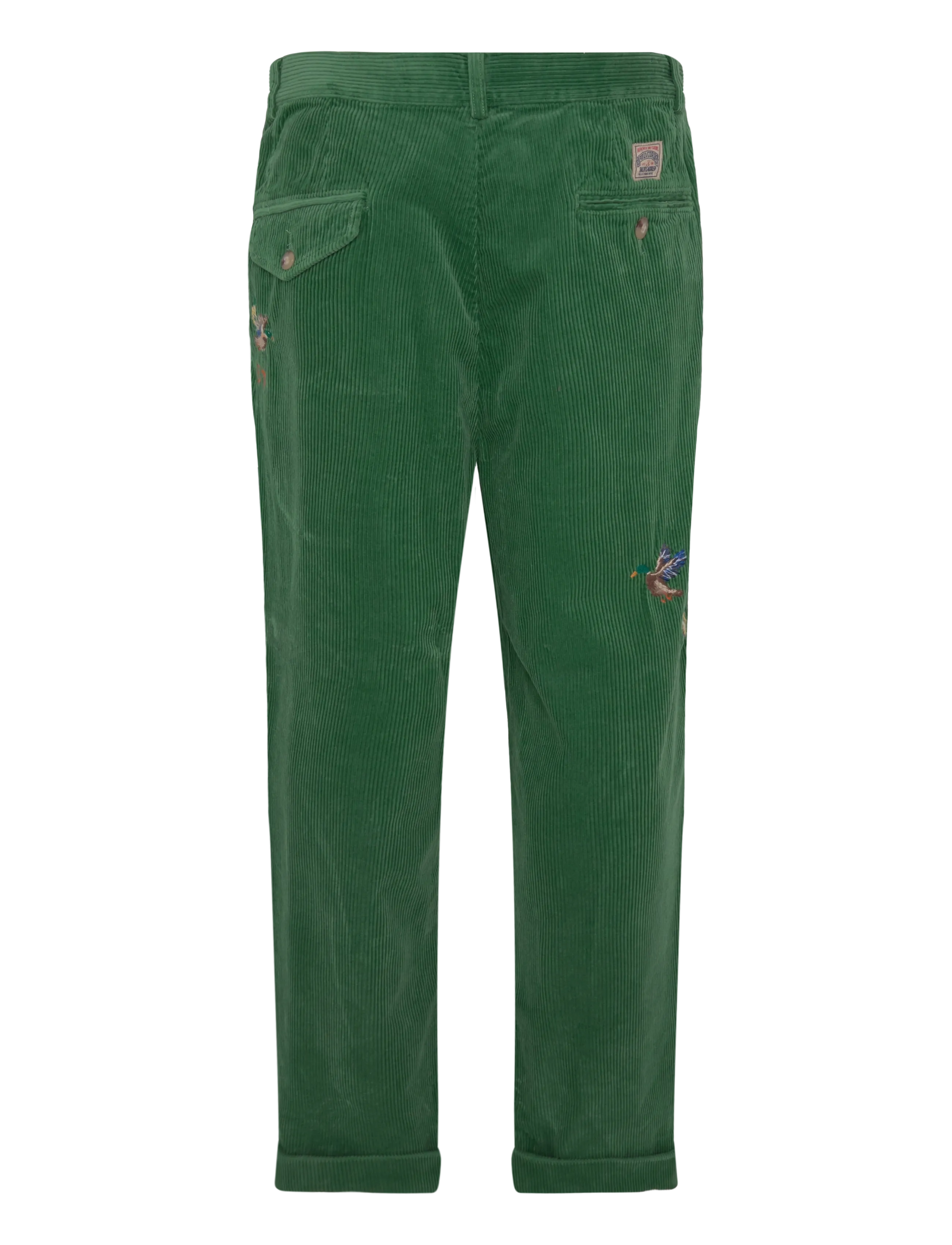 Polo Ralph Lauren - Whitman Relaxed Fit Embroidered Pant - meadow green aoe - 3