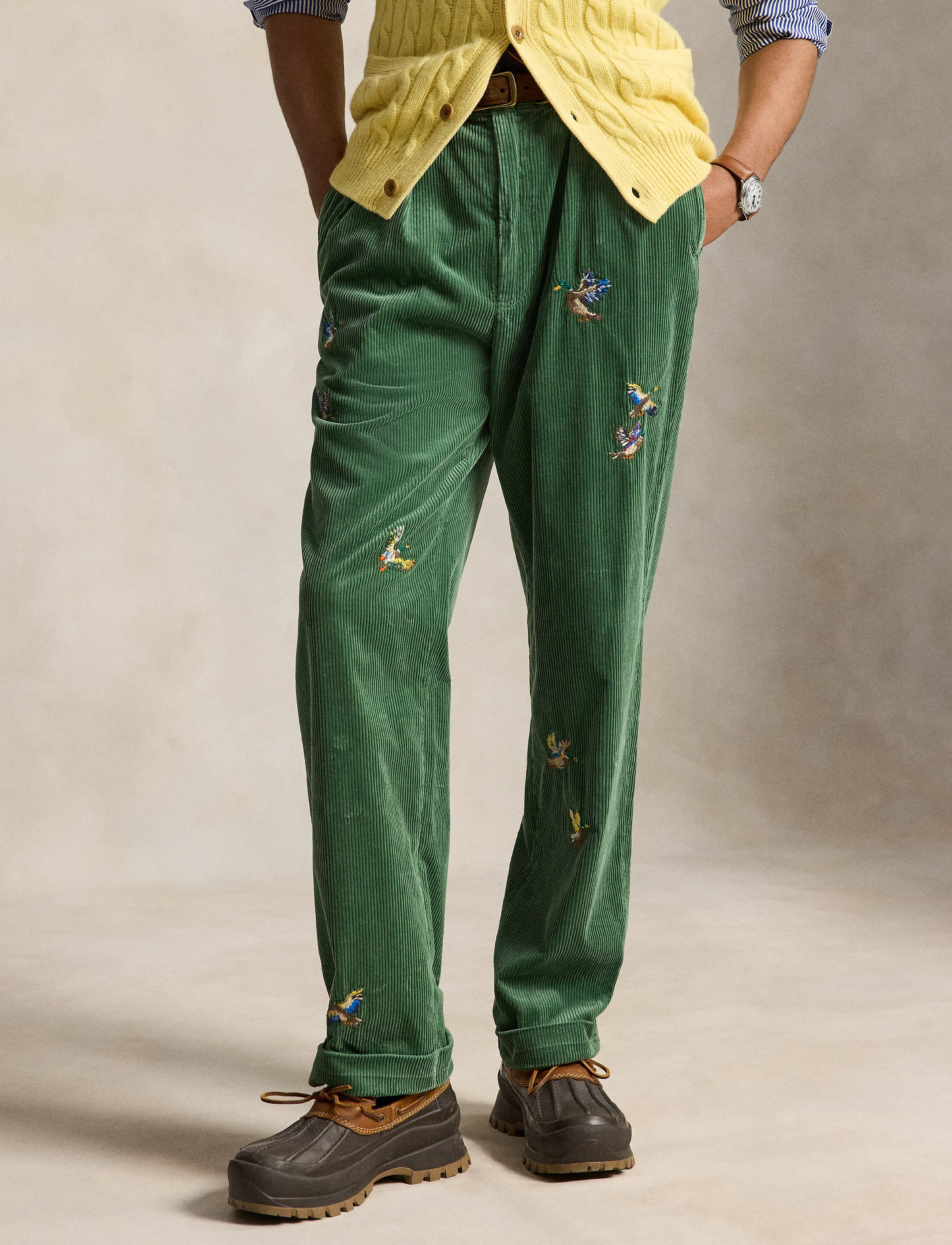Polo Ralph Lauren Whitman Relaxed Fit Embroidered Pant -  - undefined / undefined