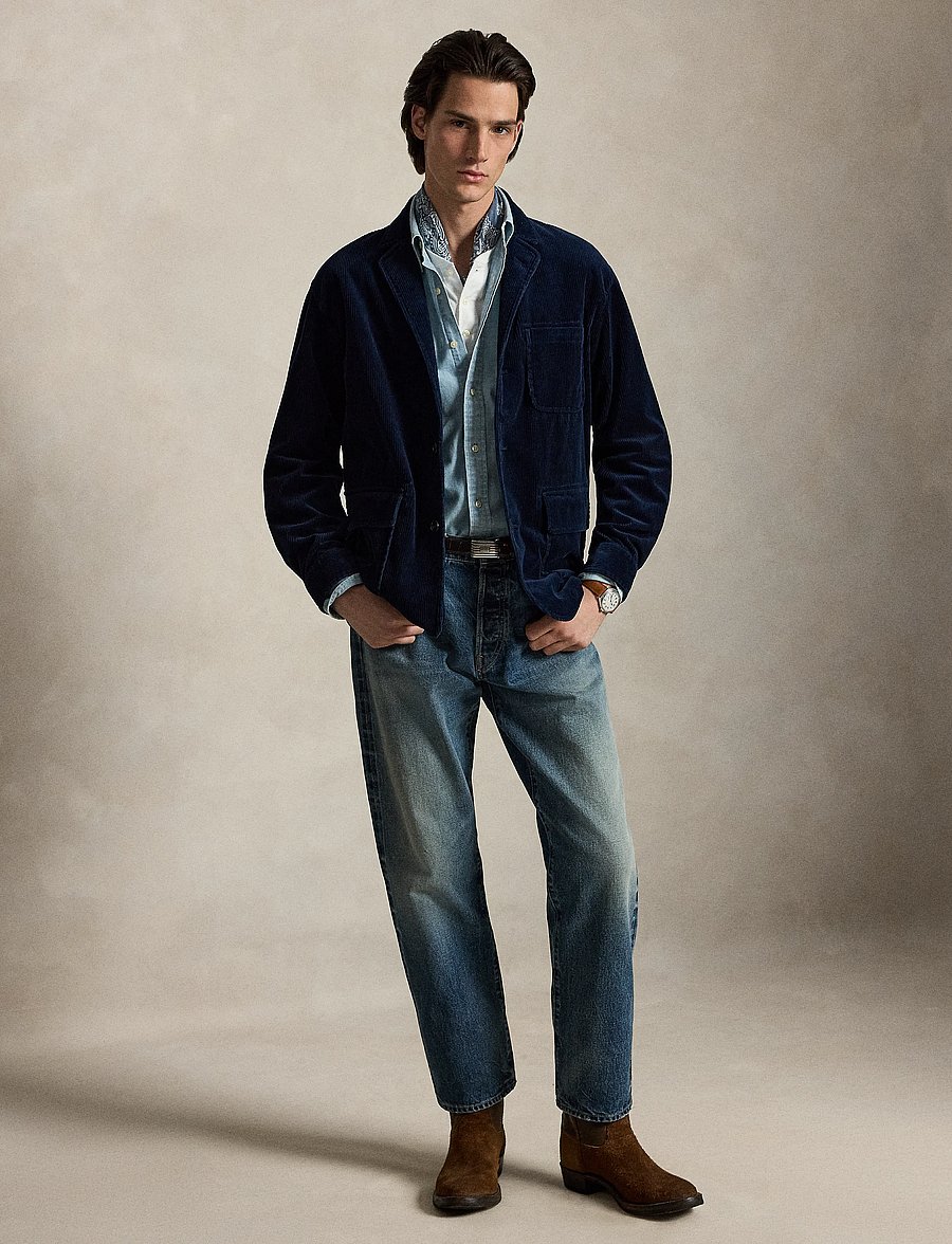 Polo Ralph Lauren - The Finley Corduroy Jacket - vindjakker - aviator navy - 5