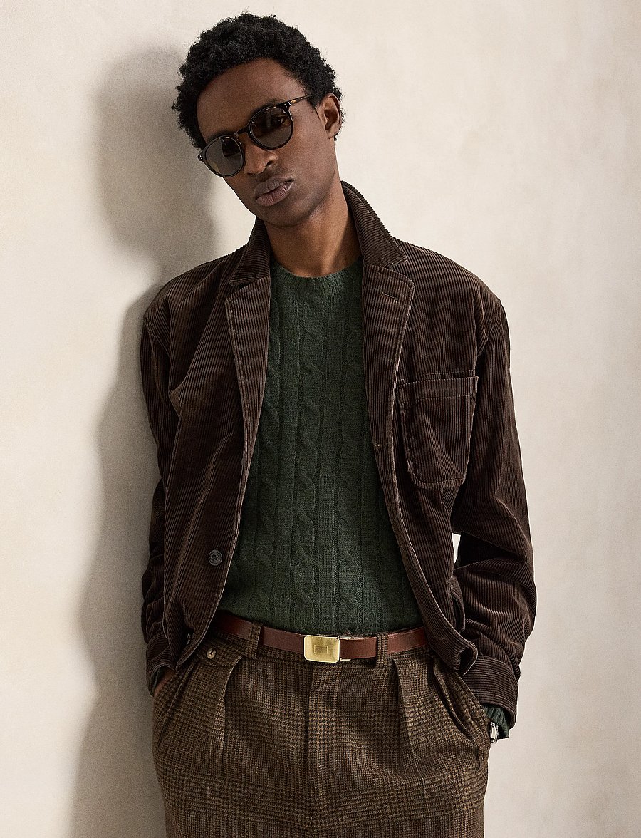 Polo Ralph Lauren - The Finley Corduroy Jacket - light jackets - dark beech - 1