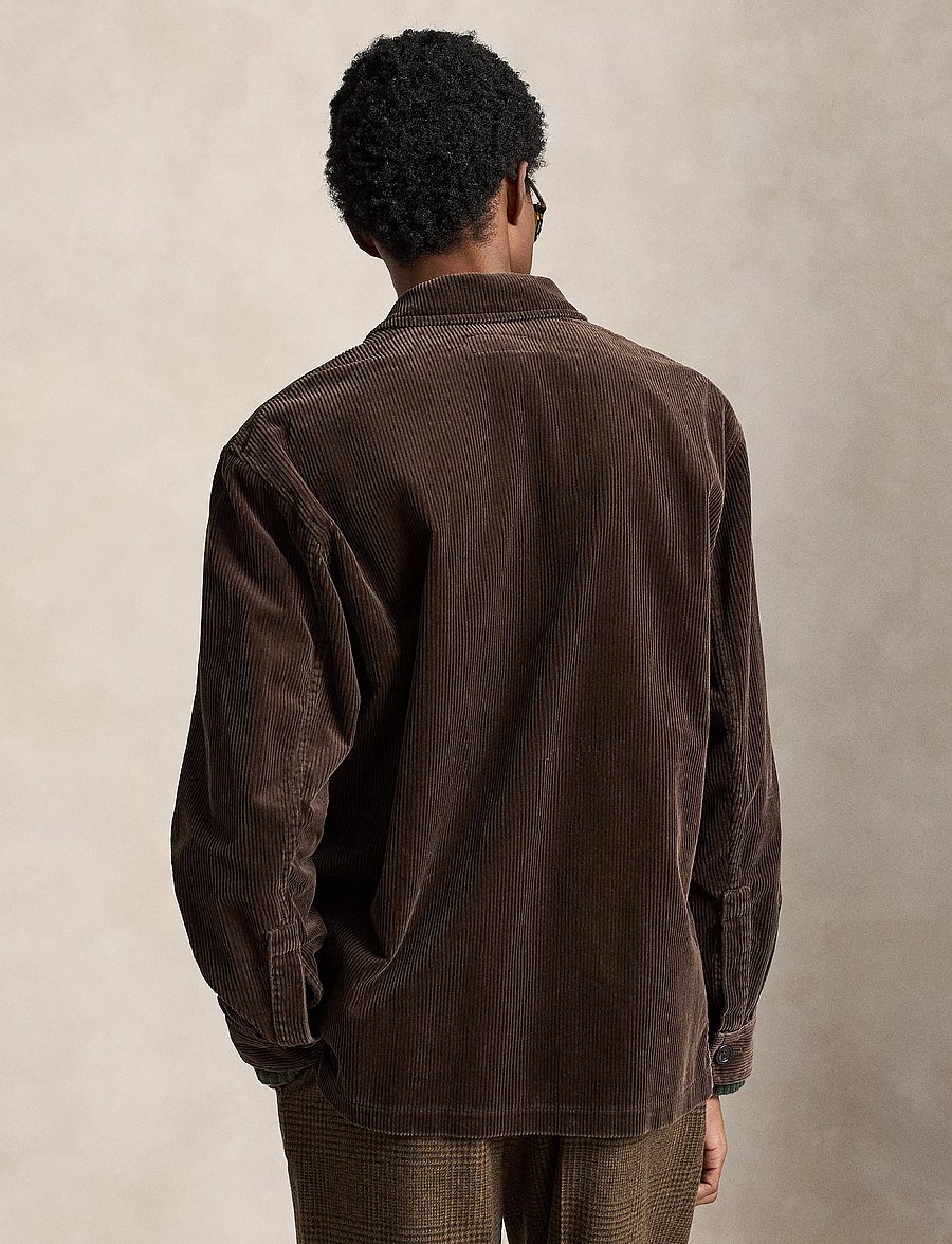 Polo Ralph Lauren - The Finley Corduroy Jacket - light jackets - dark beech - 4