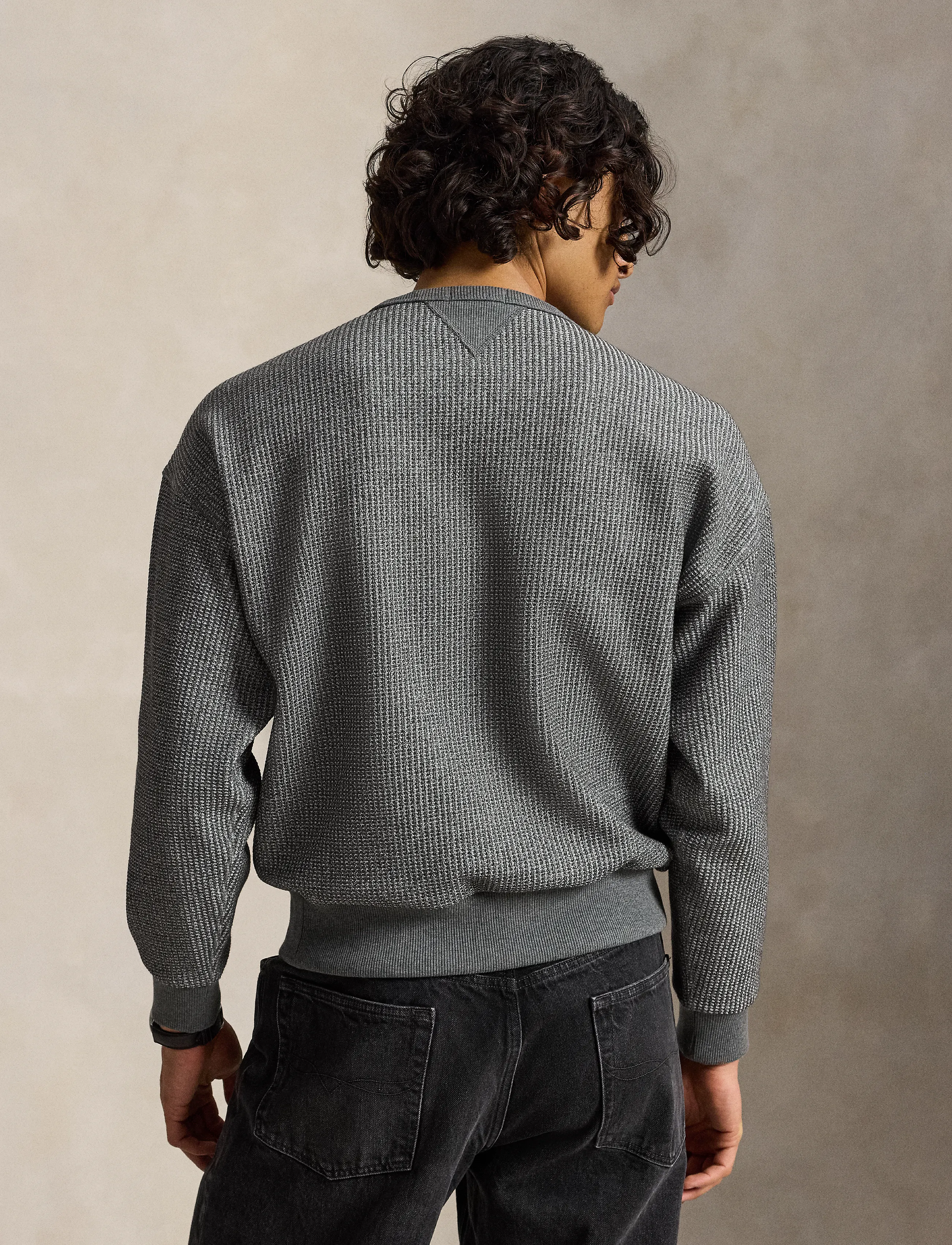 Polo Ralph Lauren Relaxed Fit Waffle-Knit Sweatshirt herr – bild 2