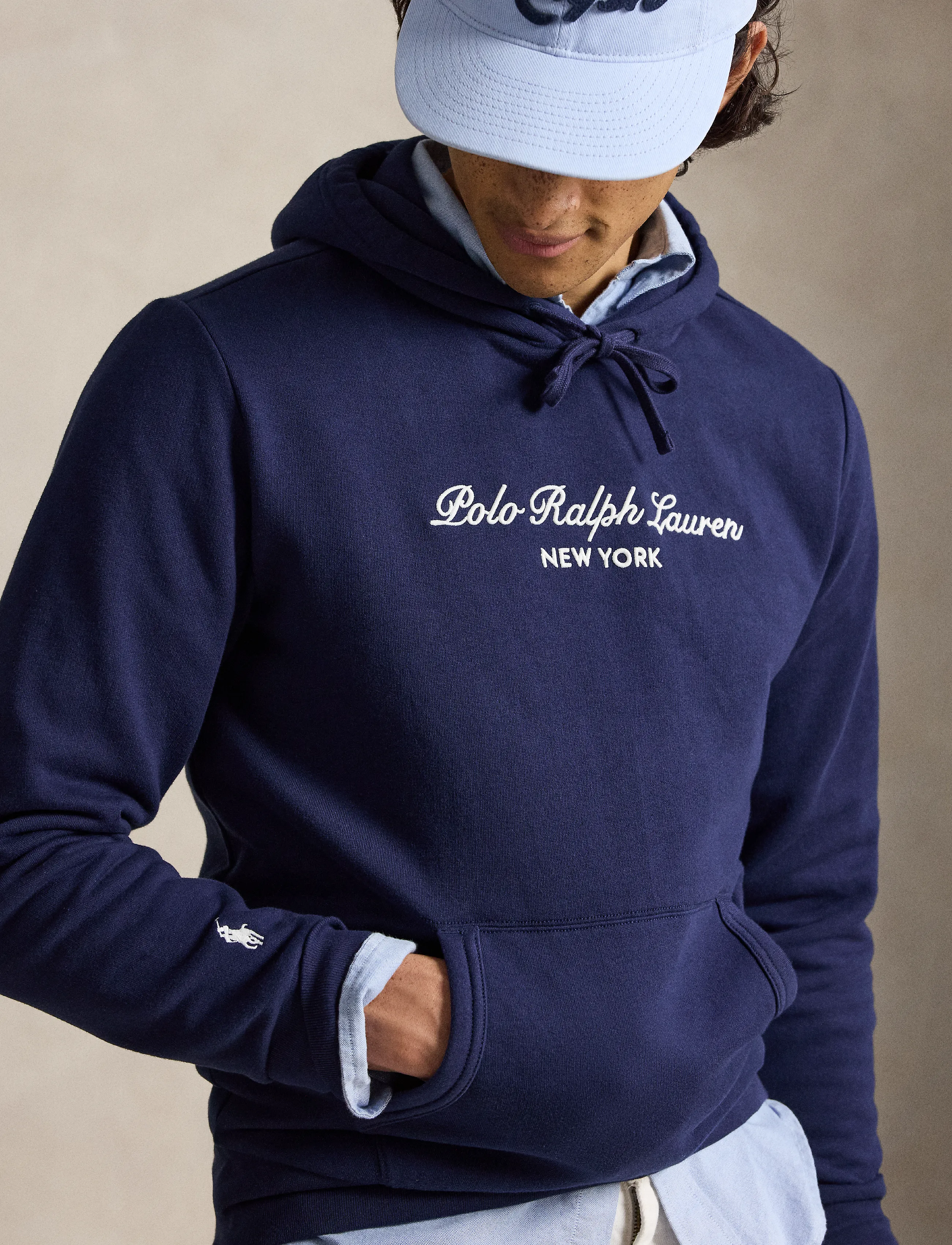 Polo Ralph Lauren Logo Fleece Hoodie herr – bild 5