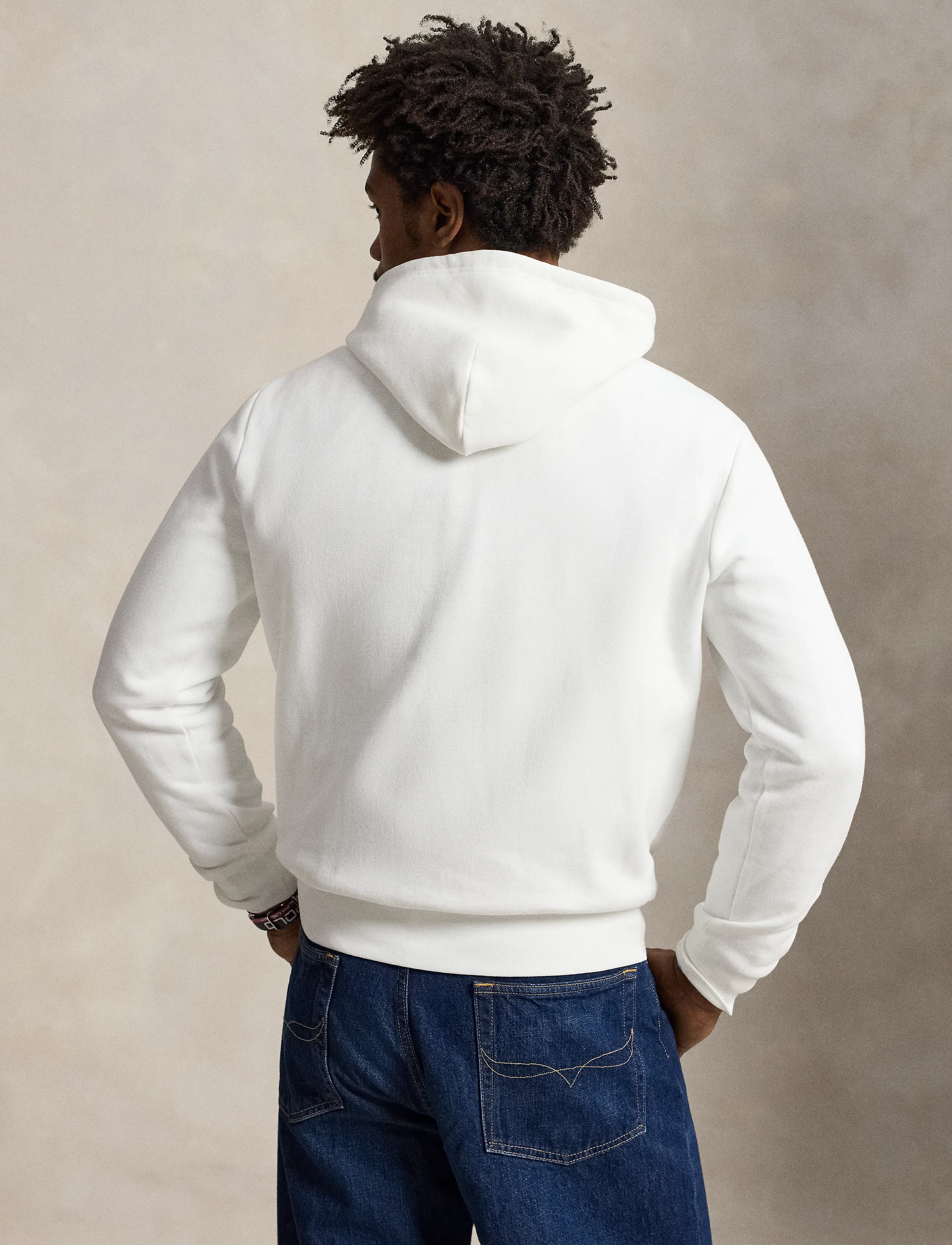 Polo Ralph Lauren - SEASONAL FLEECE-KNT-SWEATSHIRT - teddy sweaters - white - 4