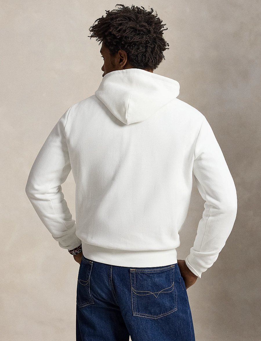 Polo Ralph Lauren - SEASONAL FLEECE-KNT-SWEATSHIRT - teddy sweaters - white - 4