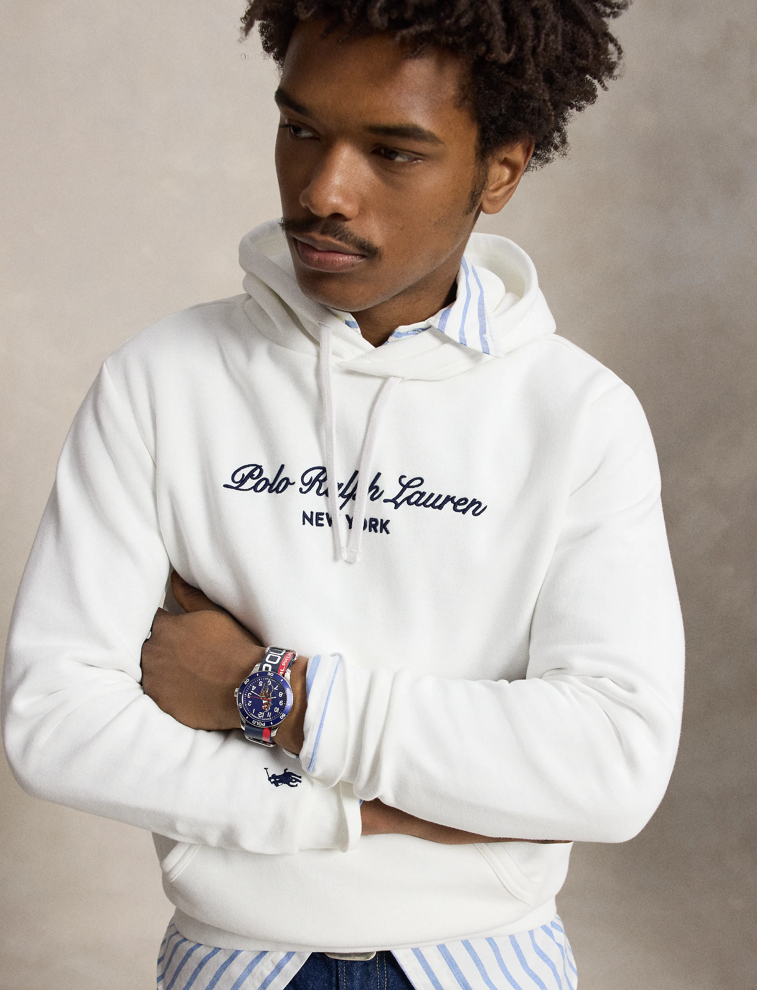Polo Ralph Lauren Logo Fleece Hoodie herr – bild 5