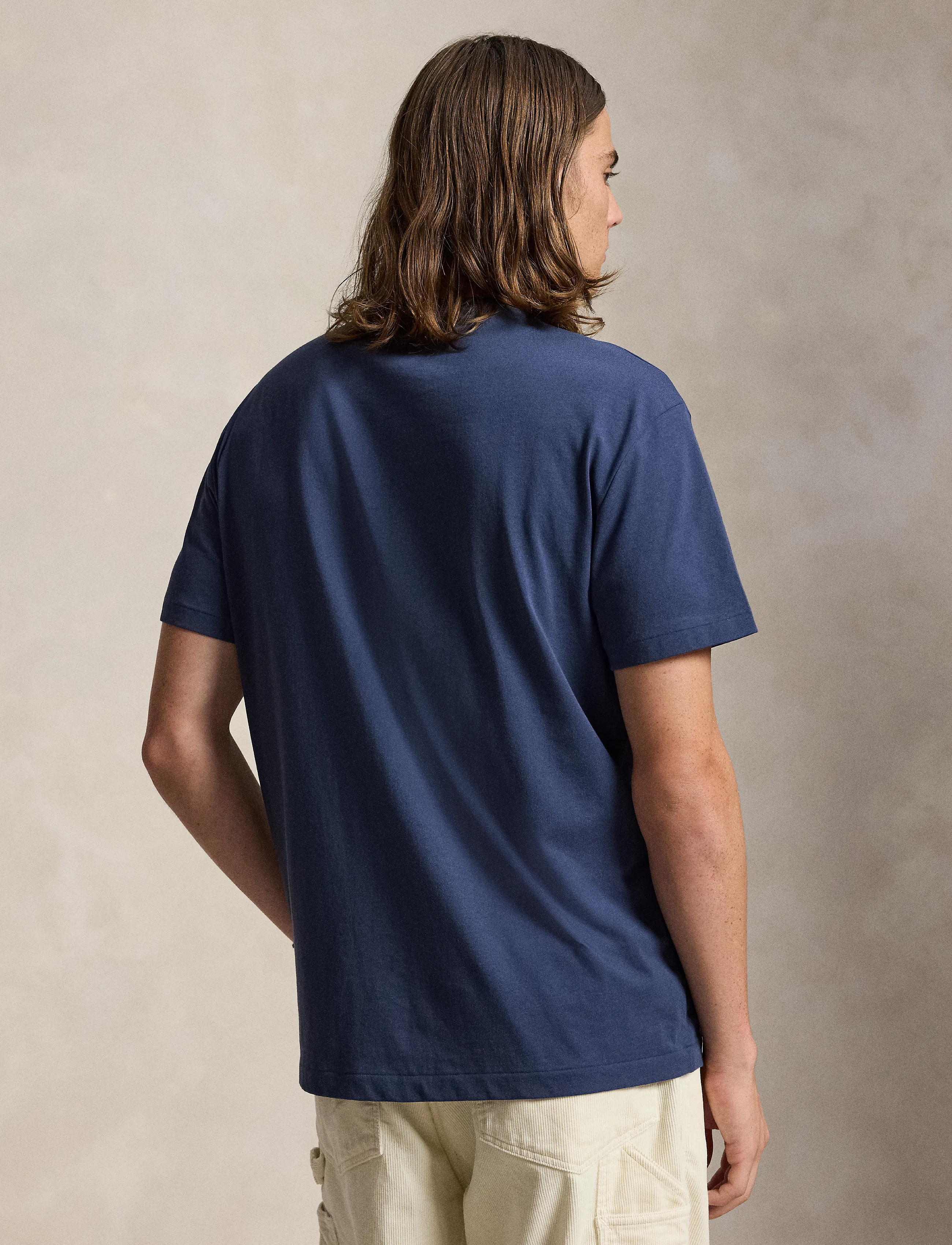 Polo Ralph Lauren - Classic Fit Logo Jersey T-Shirt - kurzärmelige t-shirts - boston navy - 4