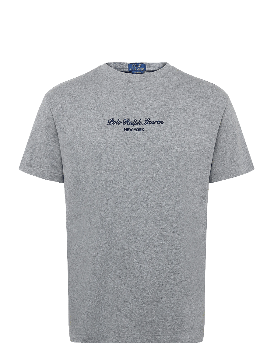 Polo Ralph Lauren - Classic Fit Logo Jersey T-Shirt - kurzärmelige t-shirts - classic grey heat - 2
