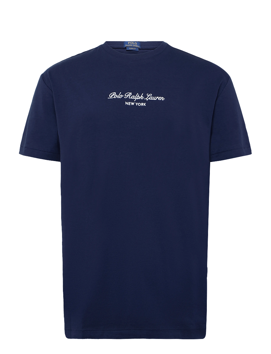 Polo Ralph Lauren - 26/1 JERSEY-KNT-T-SHIRT - kurzärmelige t-shirts - newport navy - 0