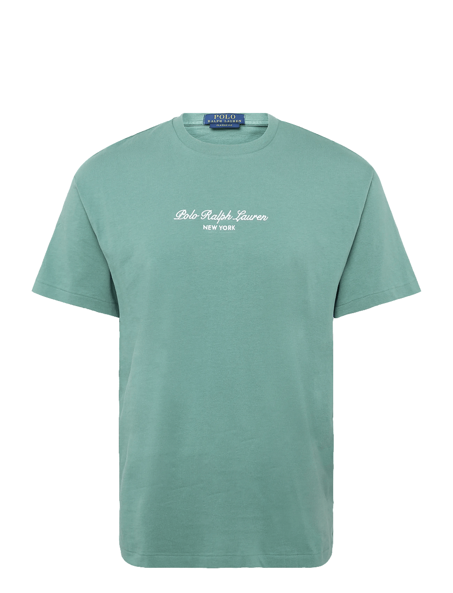 Polo Ralph Lauren - Classic Fit Logo Jersey T-Shirt - kurzärmelige t-shirts - seafoam - 2