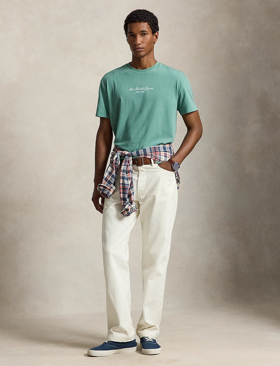 Polo Ralph Lauren - Classic Fit Logo Jersey T-Shirt - kurzärmelige t-shirts - seafoam - 5