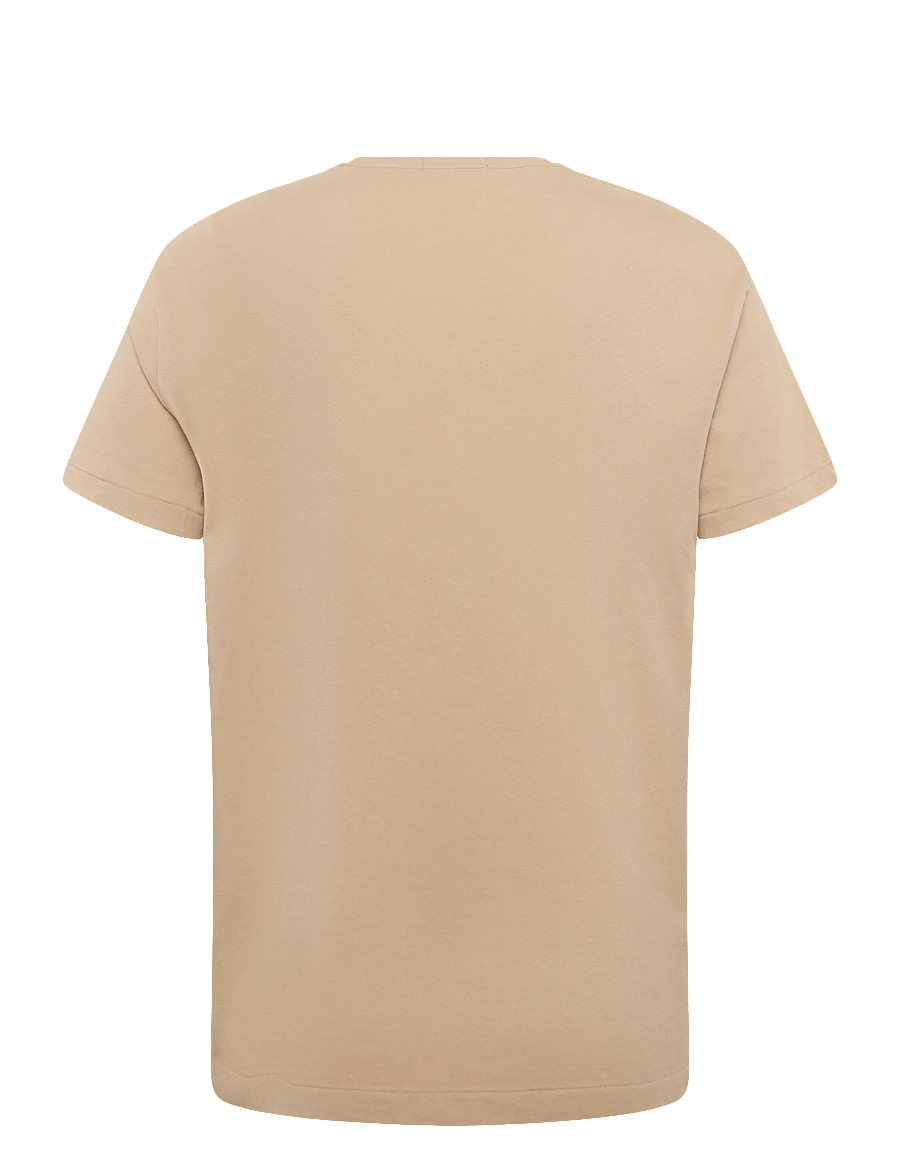 Polo Ralph Lauren - 26/1 JERSEY-KNT-T-SHIRT - kurzärmelige t-shirts - vintage khaki - 1
