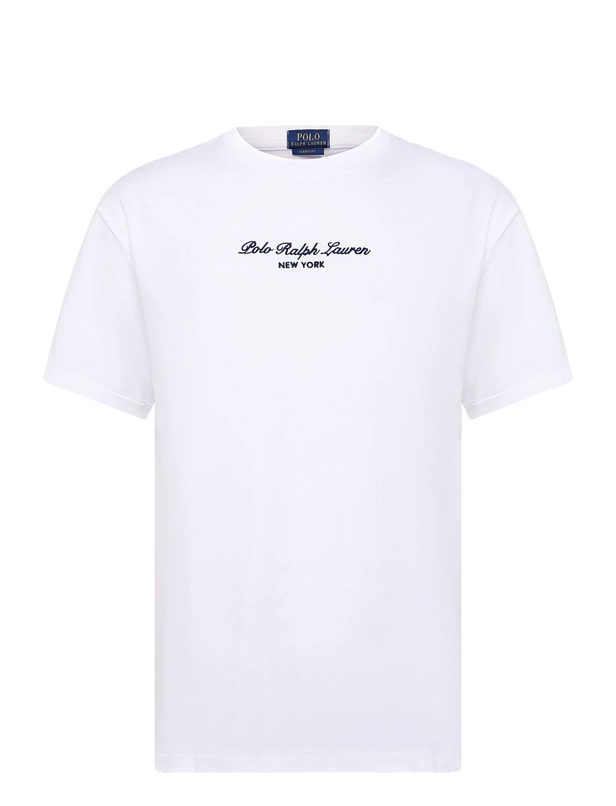 Polo Ralph Lauren - 26/1 JERSEY-KNT-T-SHIRT - kortærmede t-shirts - white - 0