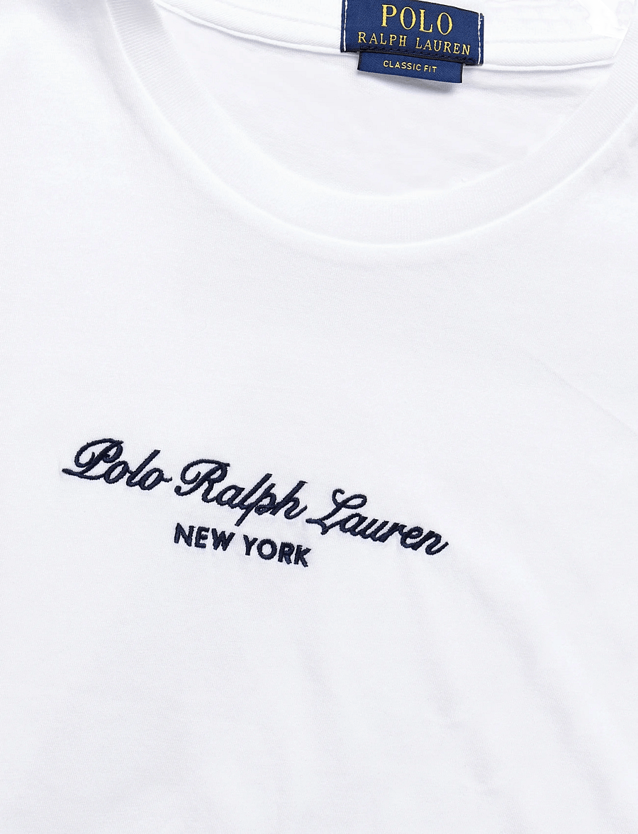 Polo Ralph Lauren - 26/1 JERSEY-KNT-T-SHIRT - kortærmede t-shirts - white - 2