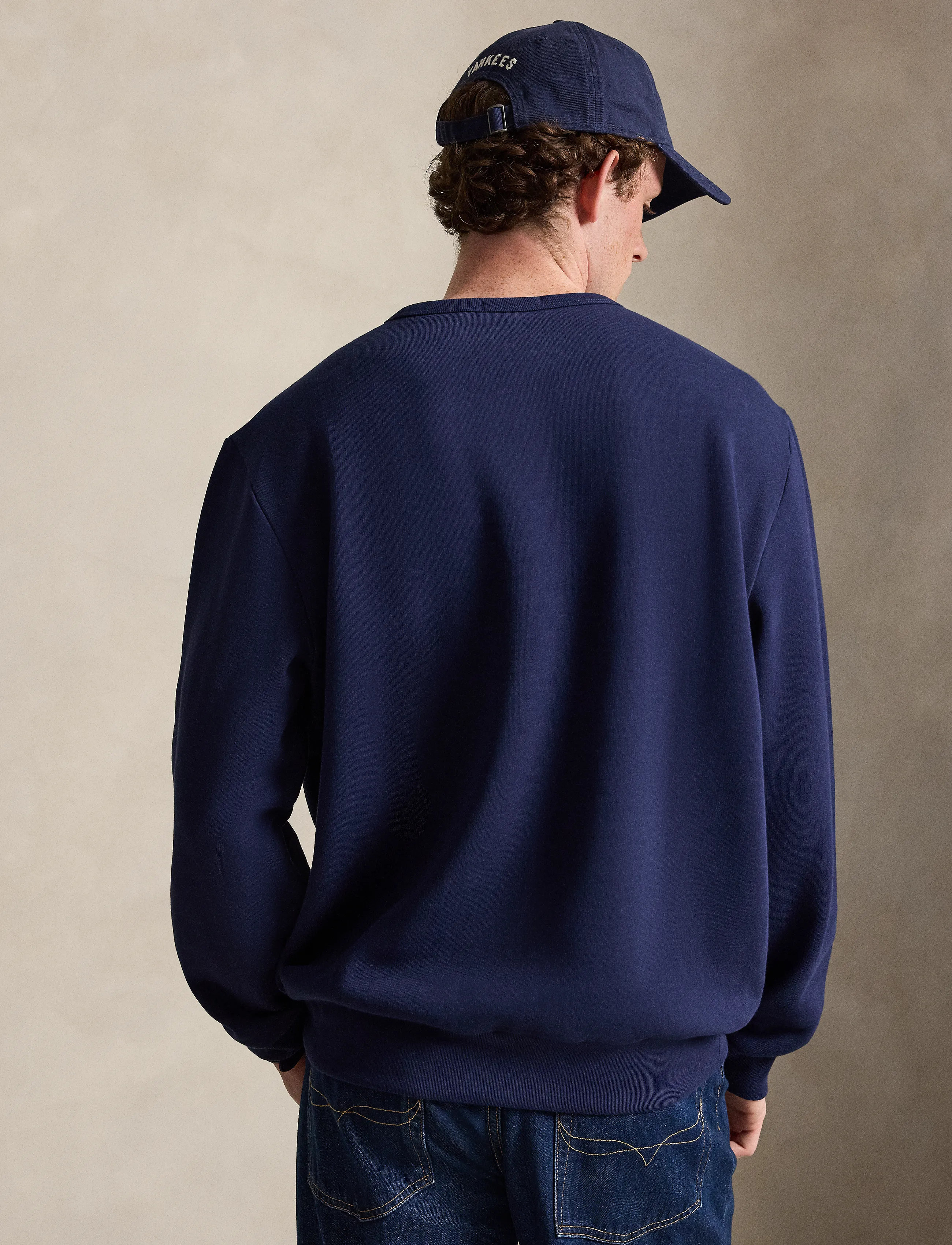 Polo Ralph Lauren - Logo Fleece Sweatshirt - sweatshirts - newport navy - 1