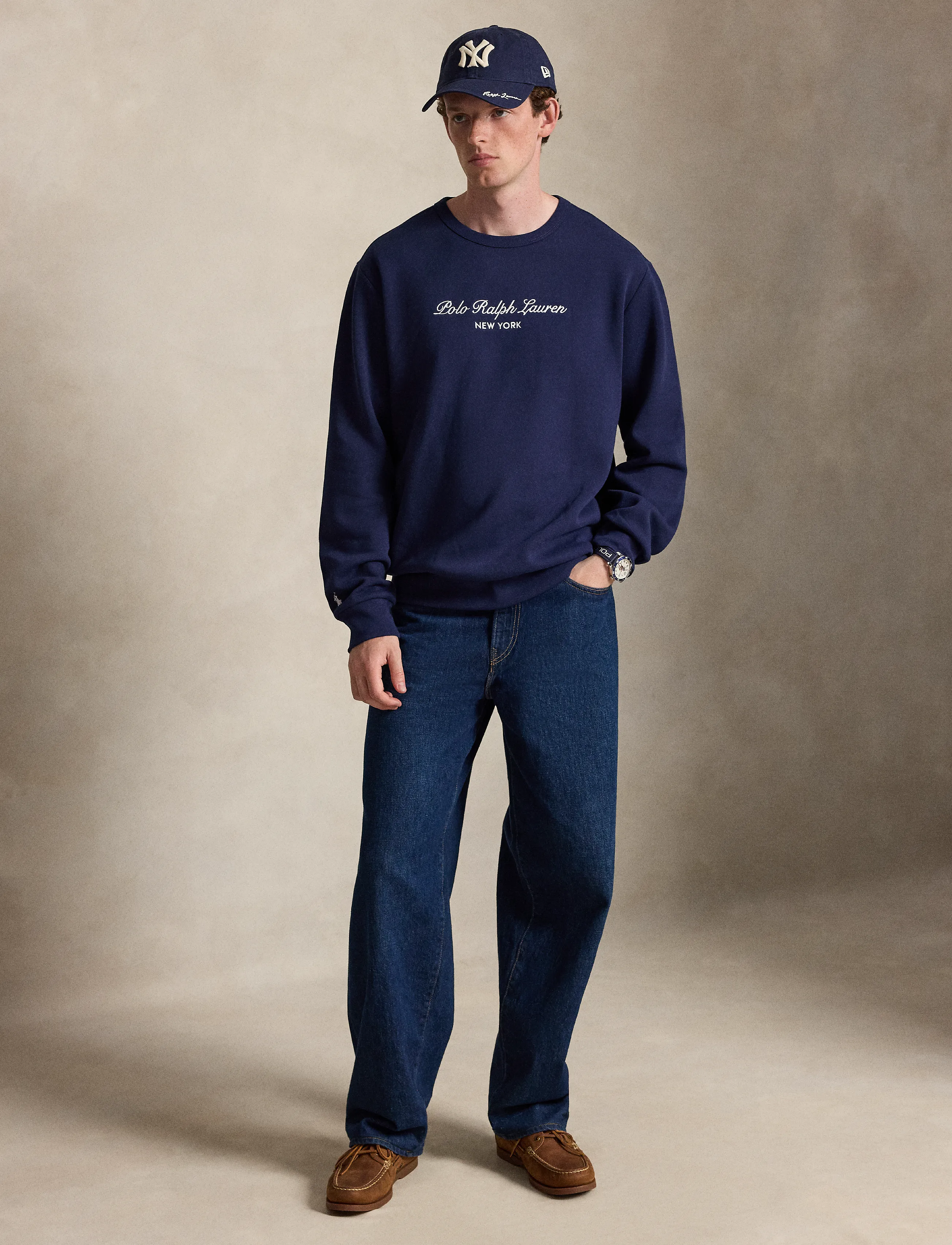 Polo Ralph Lauren - Logo Fleece Sweatshirt - sweatshirts - newport navy - 2