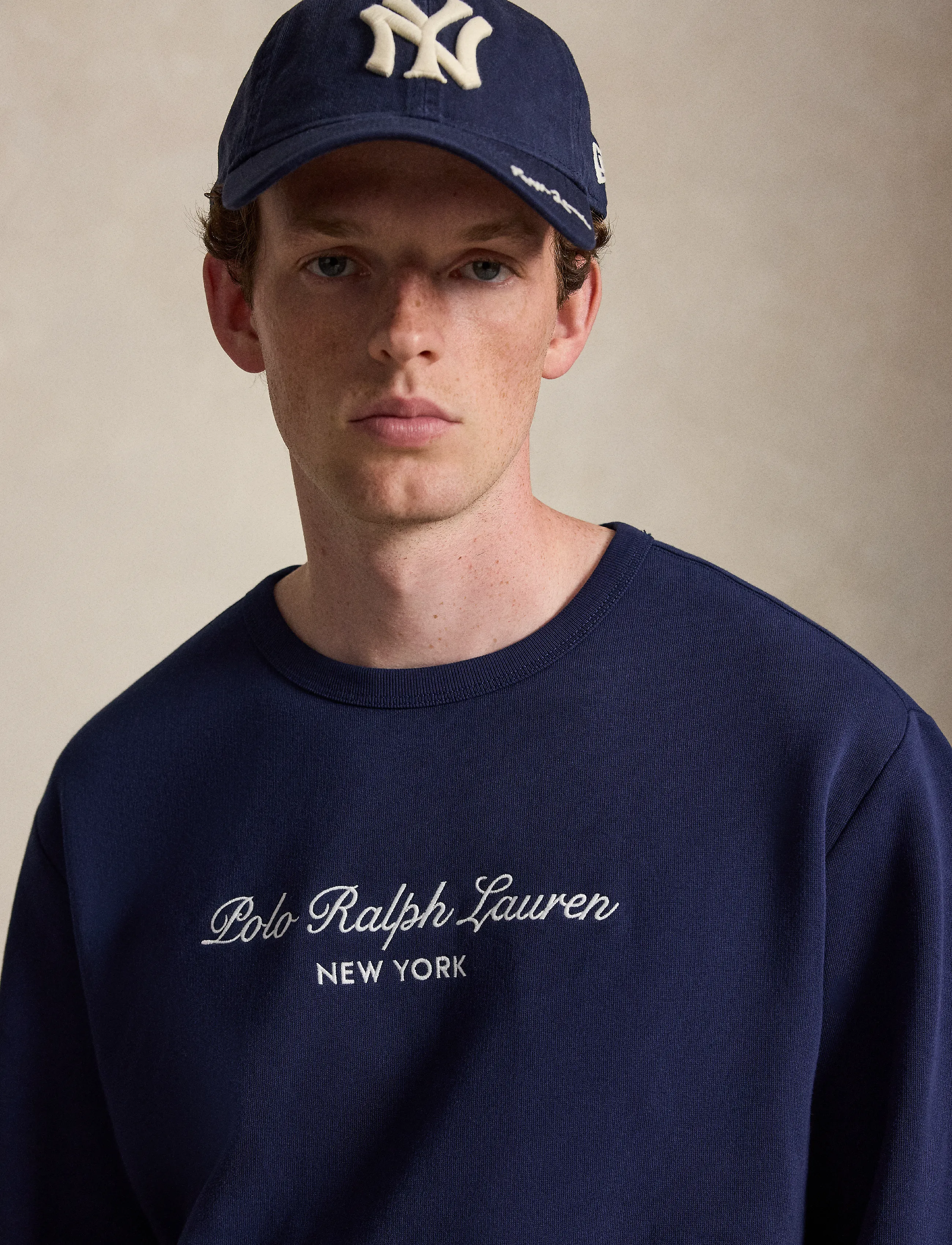 Polo Ralph Lauren - Logo Fleece Sweatshirt - sweatshirts - newport navy - 3