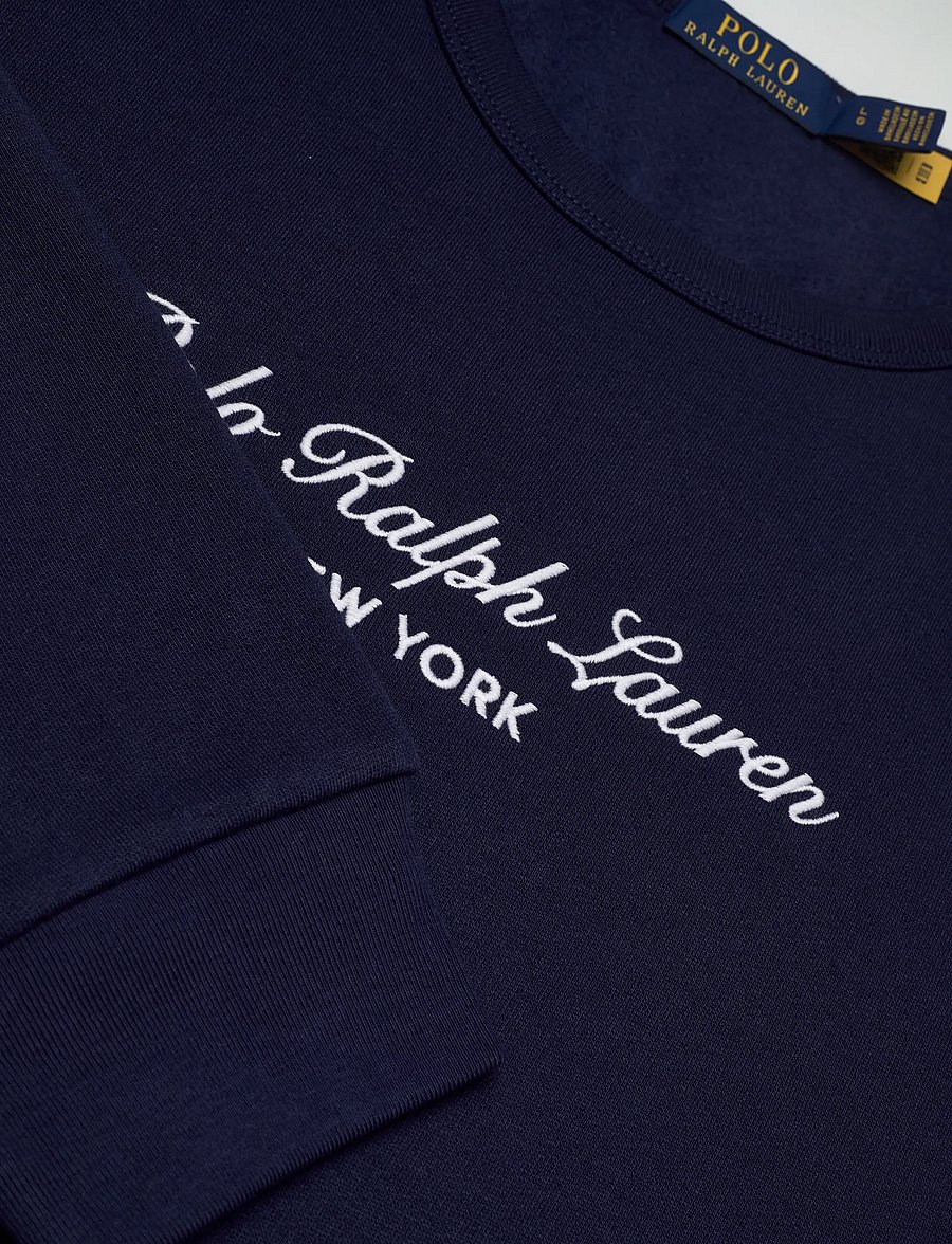 Polo Ralph Lauren - Logo Fleece Sweatshirt - sweatshirts - newport navy - 5