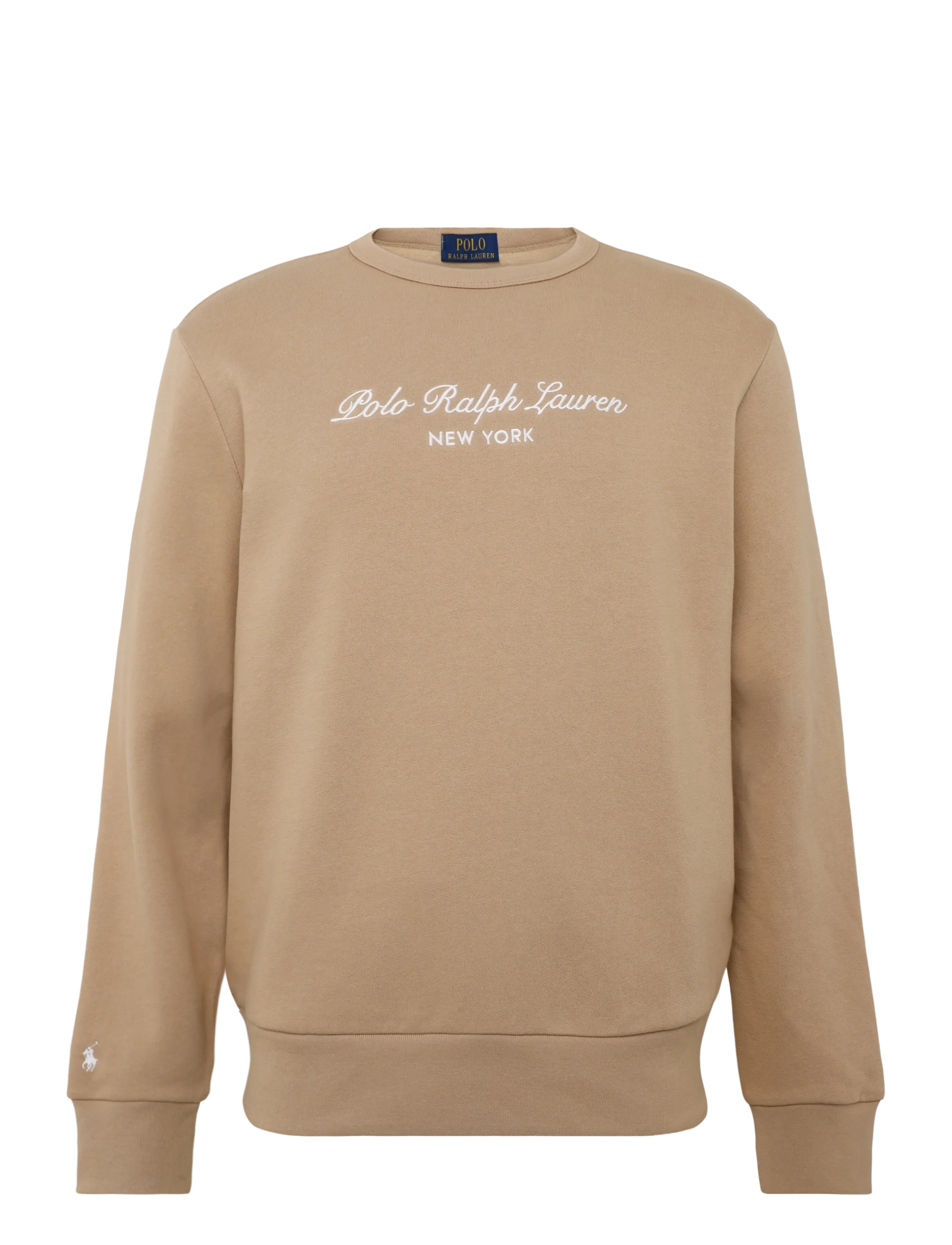 Polo Ralph Lauren - Logo Fleece Sweatshirt - shoppa efter tillfälle - vintage khaki - 1