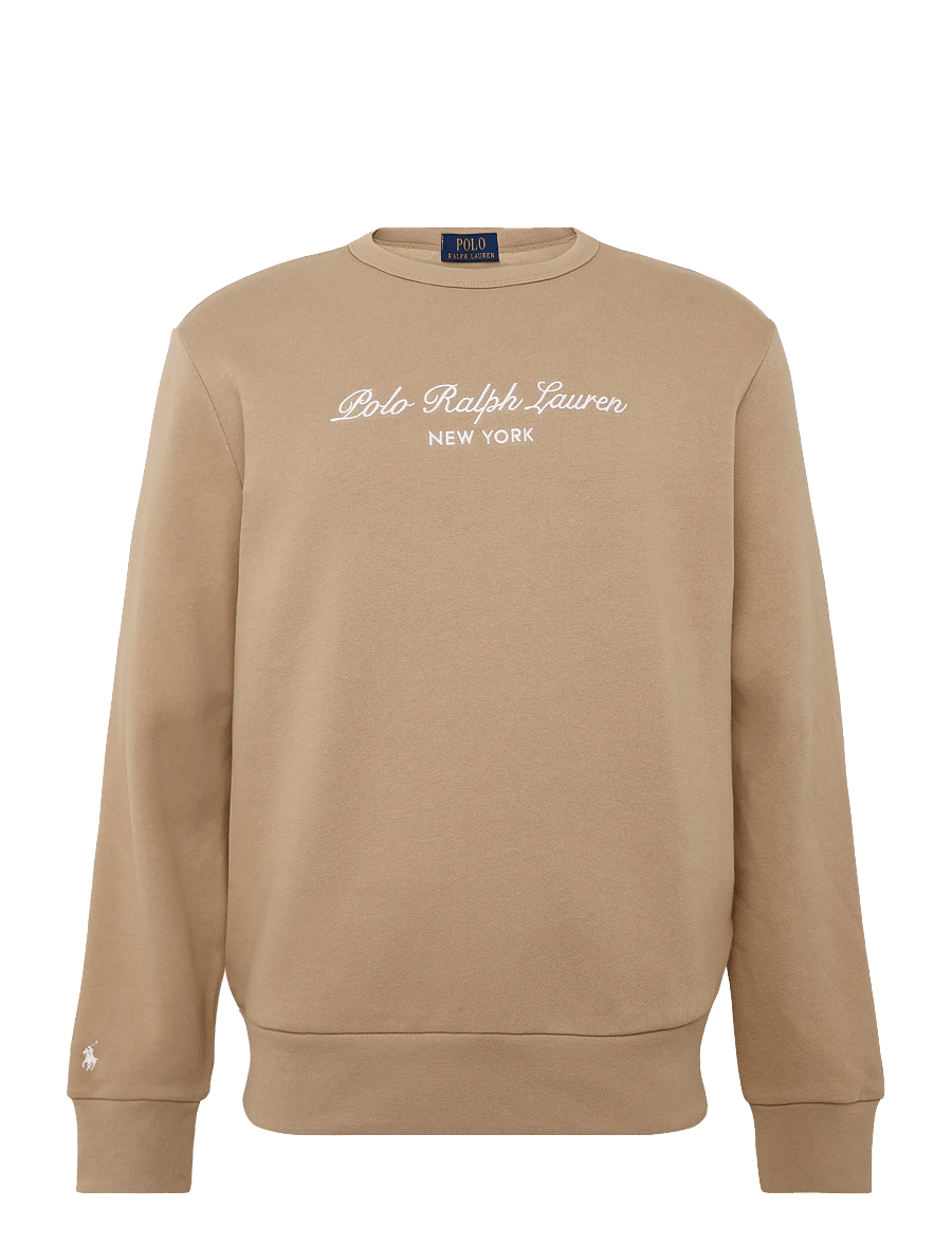 Polo Ralph Lauren - Logo Fleece Sweatshirt - shoppa efter tillfälle - vintage khaki - 1