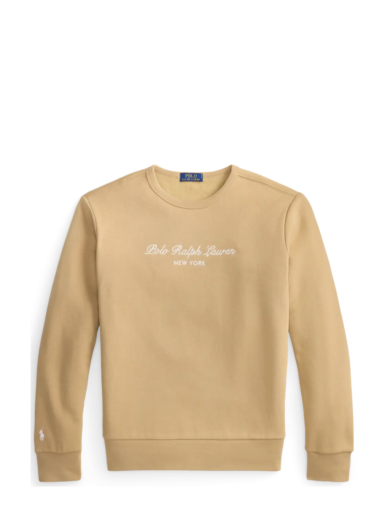 Polo Ralph Lauren - Logo Fleece Sweatshirt - shoppa efter tillfälle - vintage khaki - 1
