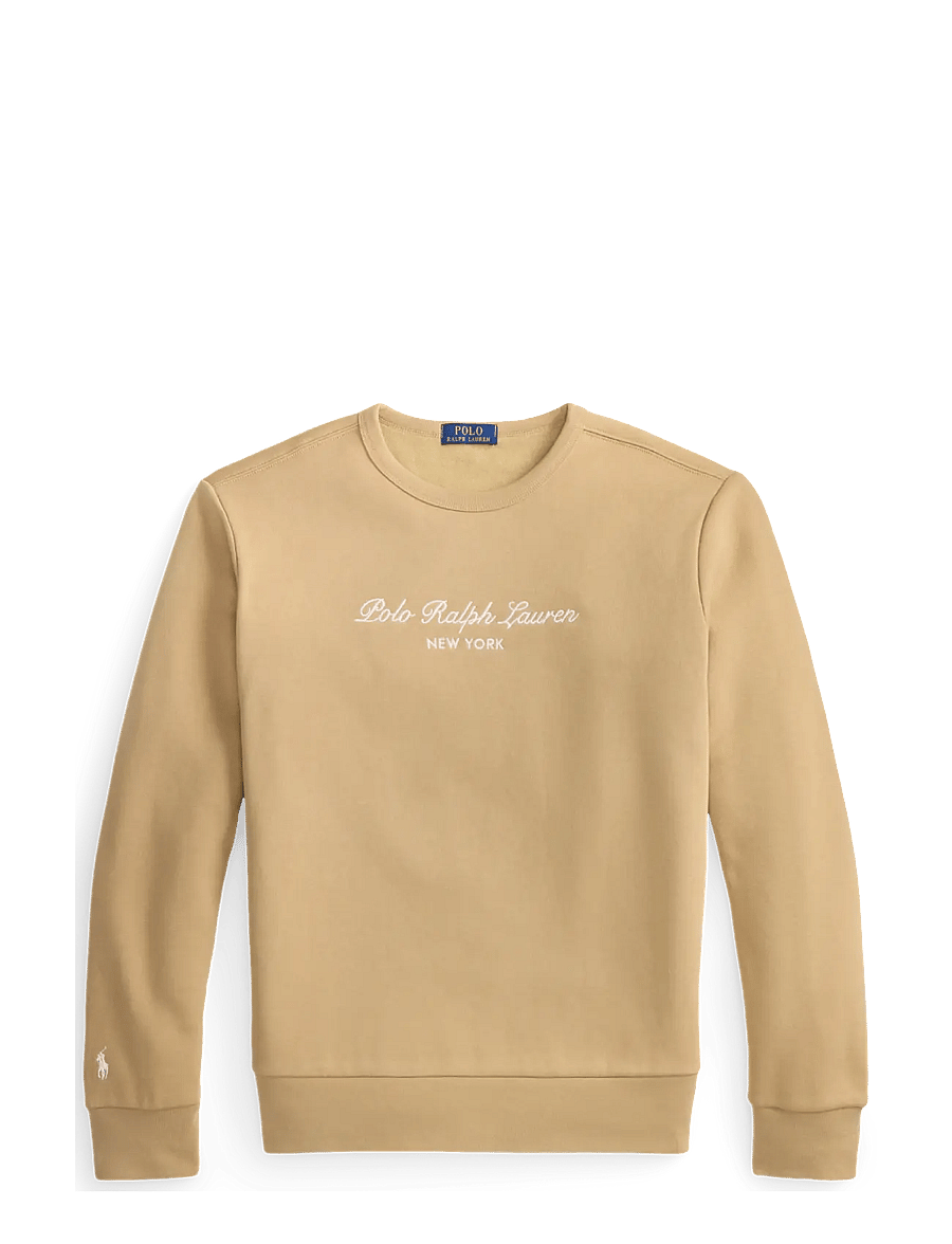Polo Ralph Lauren - Logo Fleece Sweatshirt - shoppa efter tillfälle - vintage khaki - 1