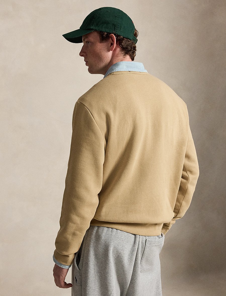 Polo Ralph Lauren - Logo Fleece Sweatshirt - shoppa efter tillfälle - vintage khaki - 3