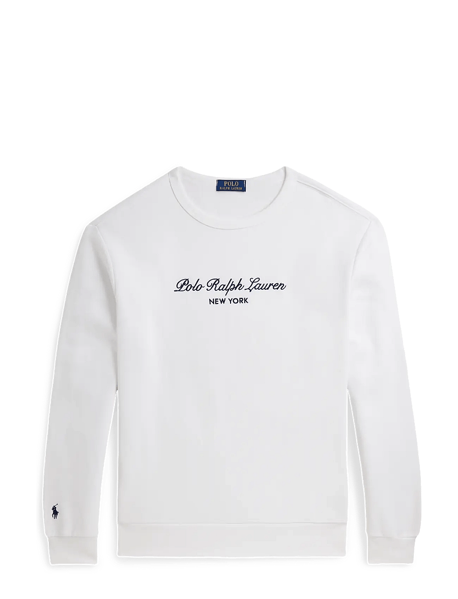 Polo Ralph Lauren - Logo Fleece Sweatshirt - sweatshirts - white - 0