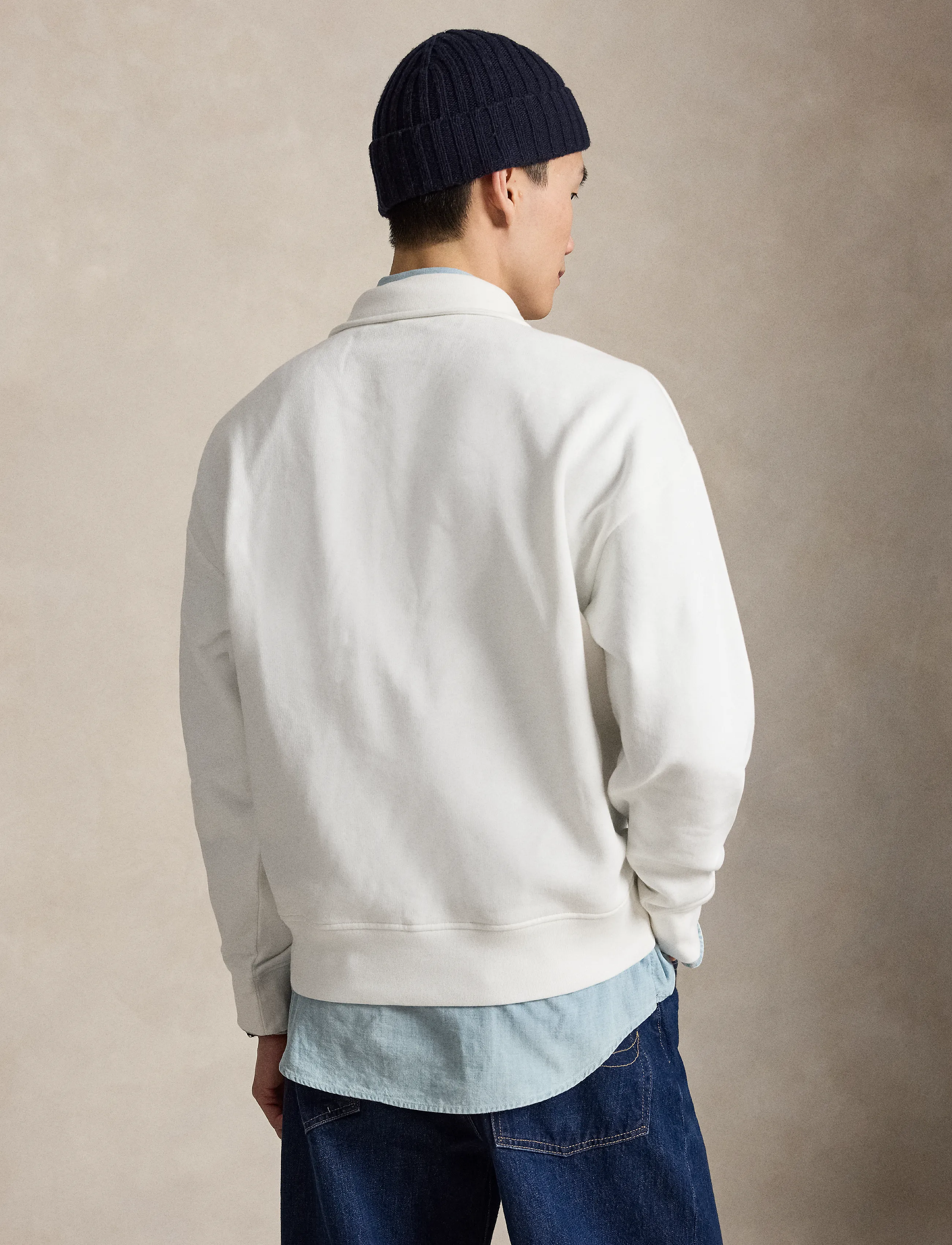 Polo Ralph Lauren Relaxed Fit Logo Collared Sweatshirt herr – bild 2