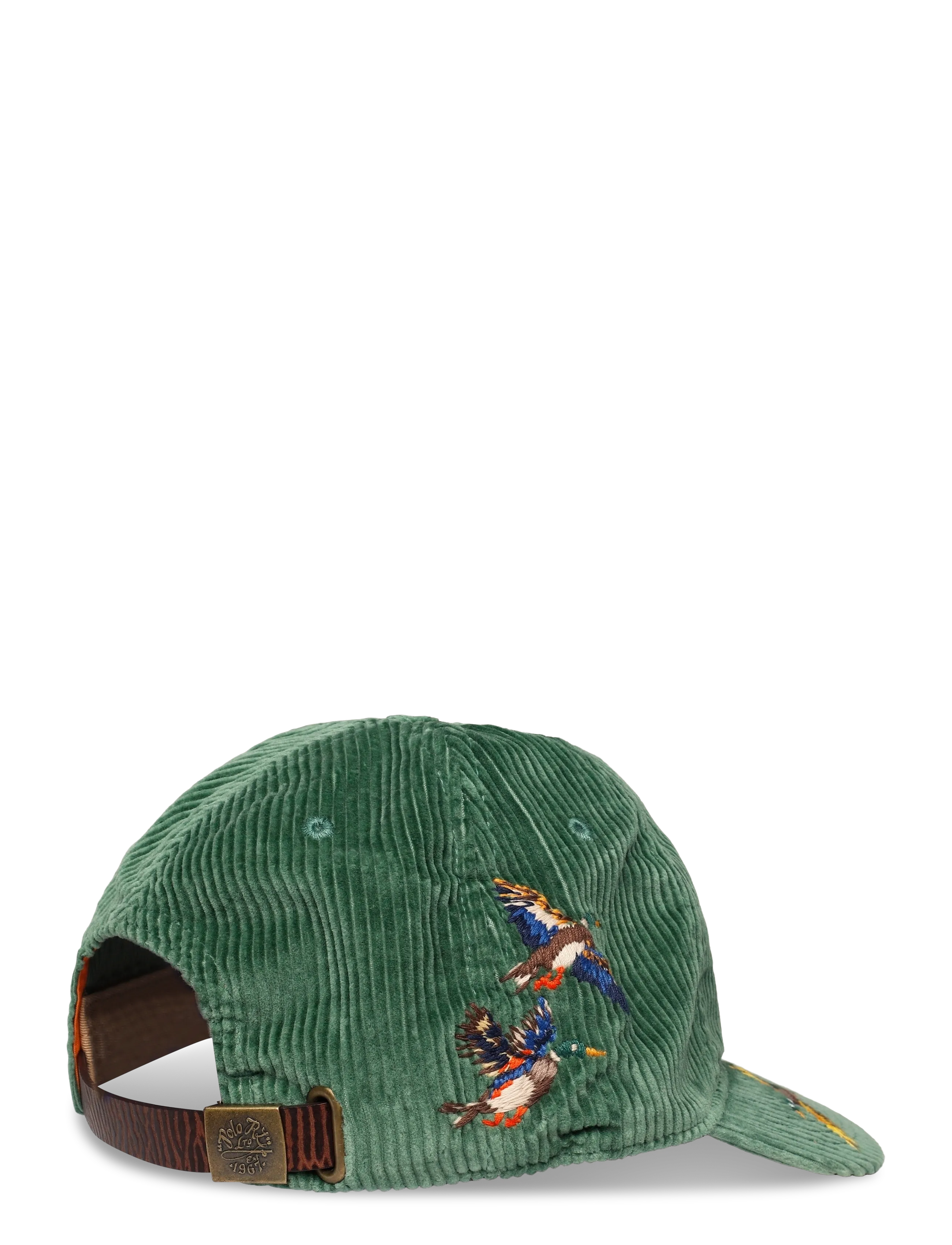 Polo Ralph Lauren - Duck-Embroidered Corduroy Ball Cap - meadow green - 1