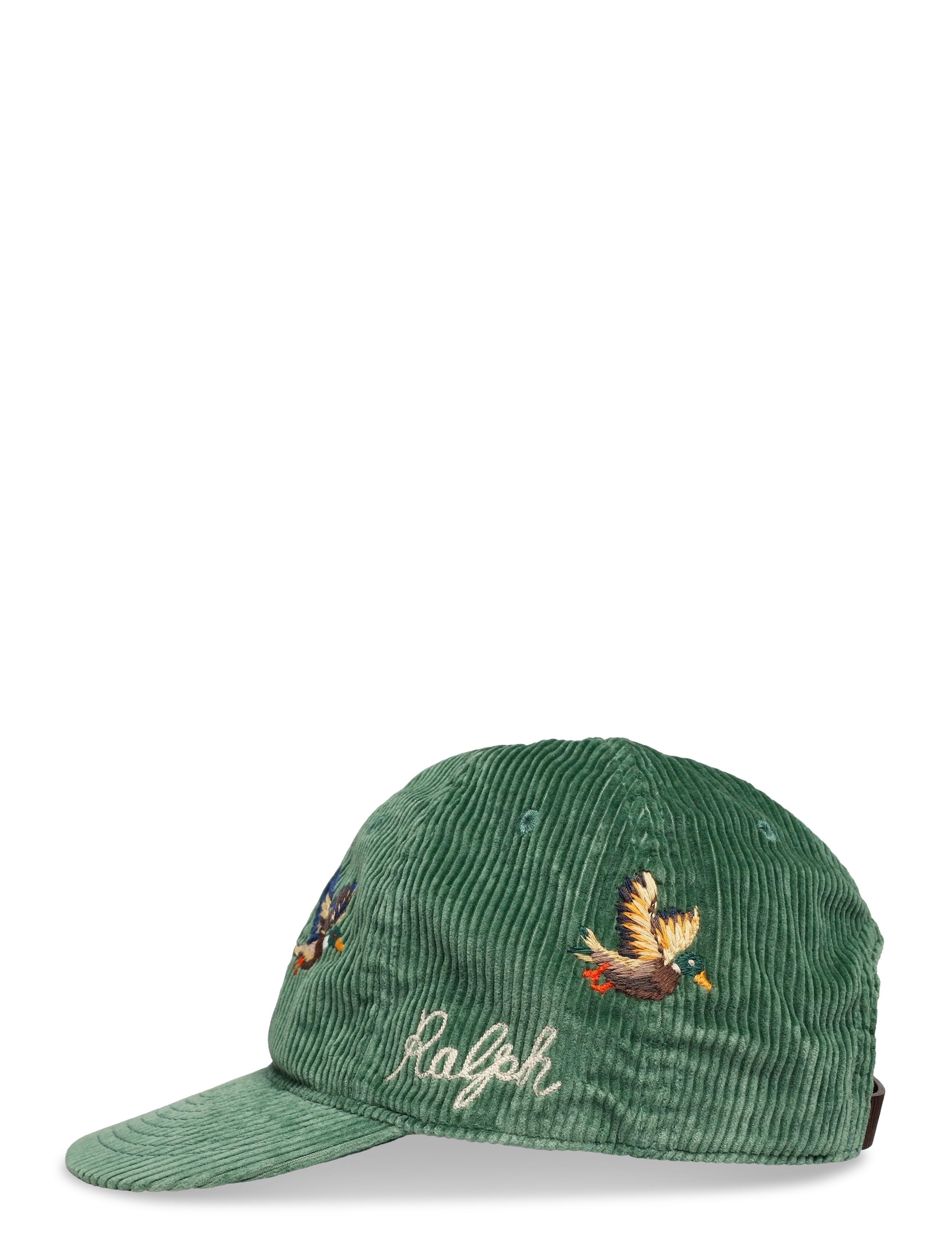 Polo Ralph Lauren - Duck-Embroidered Corduroy Ball Cap - meadow green - 2