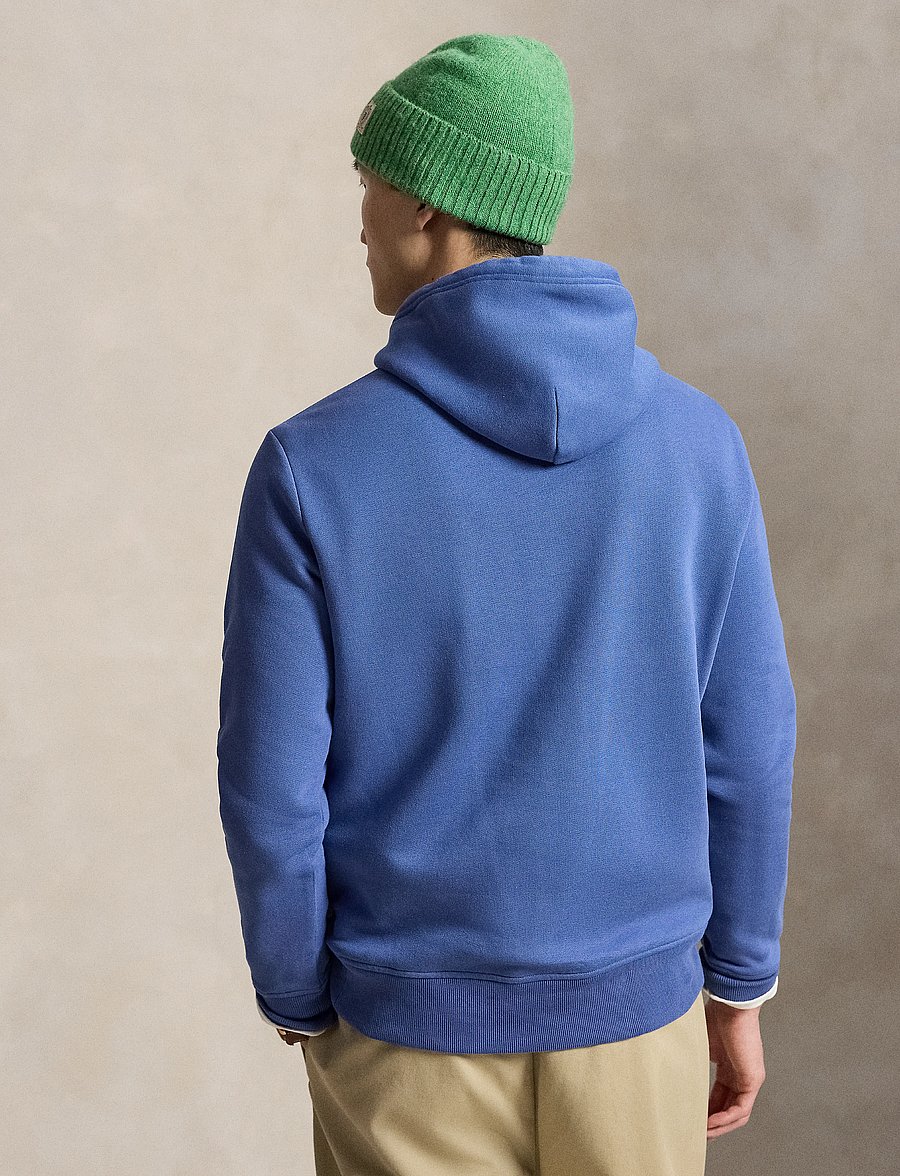 Polo Ralph Lauren - Fleecehoodie med logotyp - hoodies - bastille blue - 4