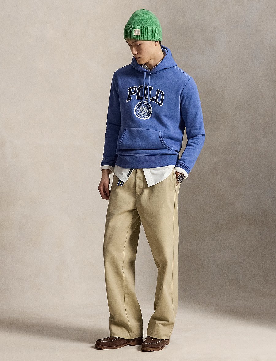 Polo Ralph Lauren - Fleecehoodie med logotyp - hoodies - bastille blue - 5