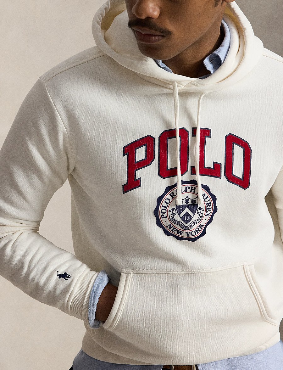 Polo Ralph Lauren - Fleecehoodie med logotyp - hoodies - nevis - 1