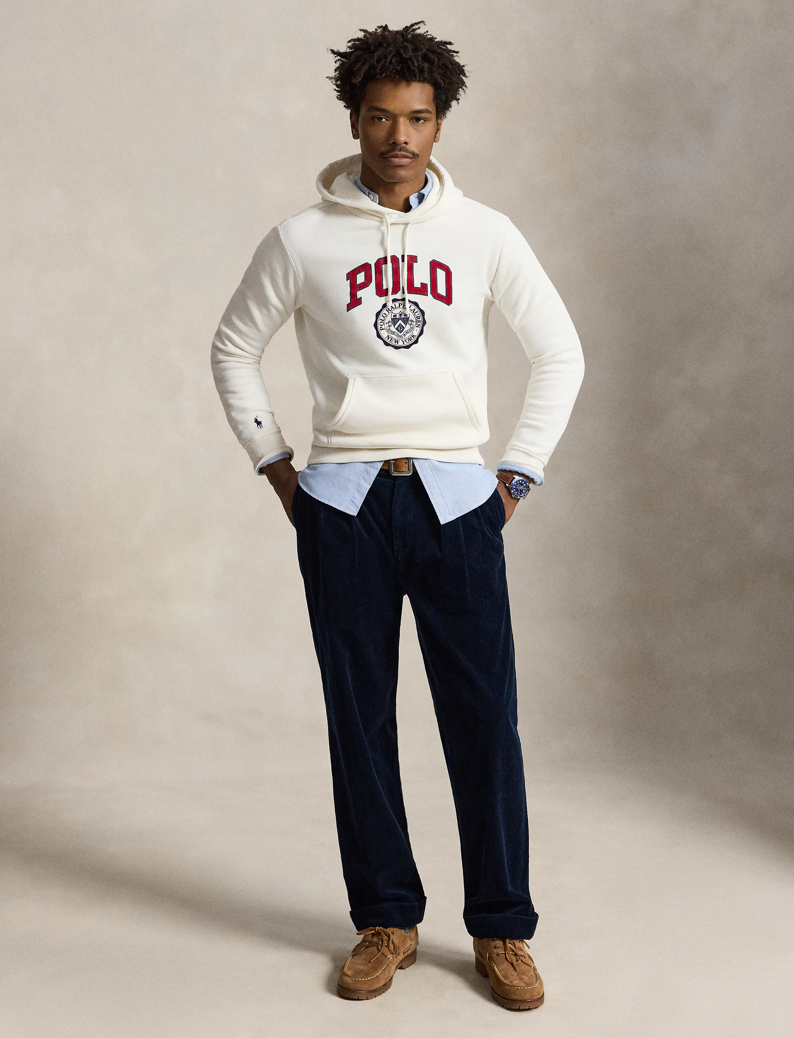 Polo Ralph Lauren - Fleecehoodie med logotyp - hoodies - nevis - 5