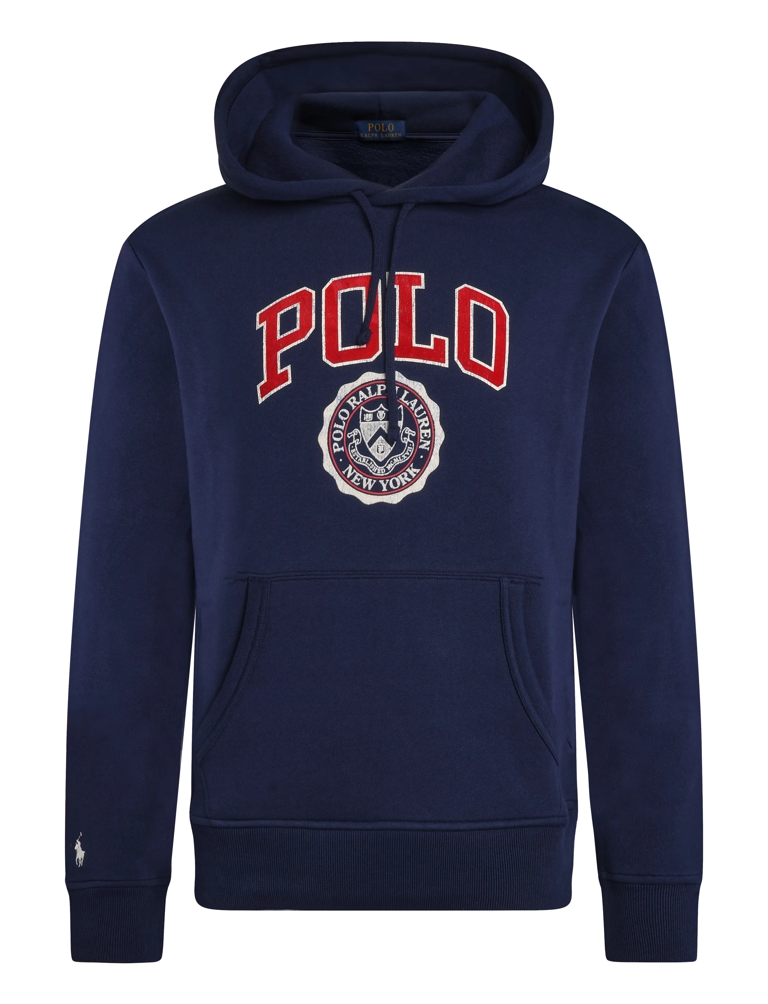 Polo Ralph Lauren - Logo Fleece Hoodie - kapuutsiga pusad - newport navy - 1