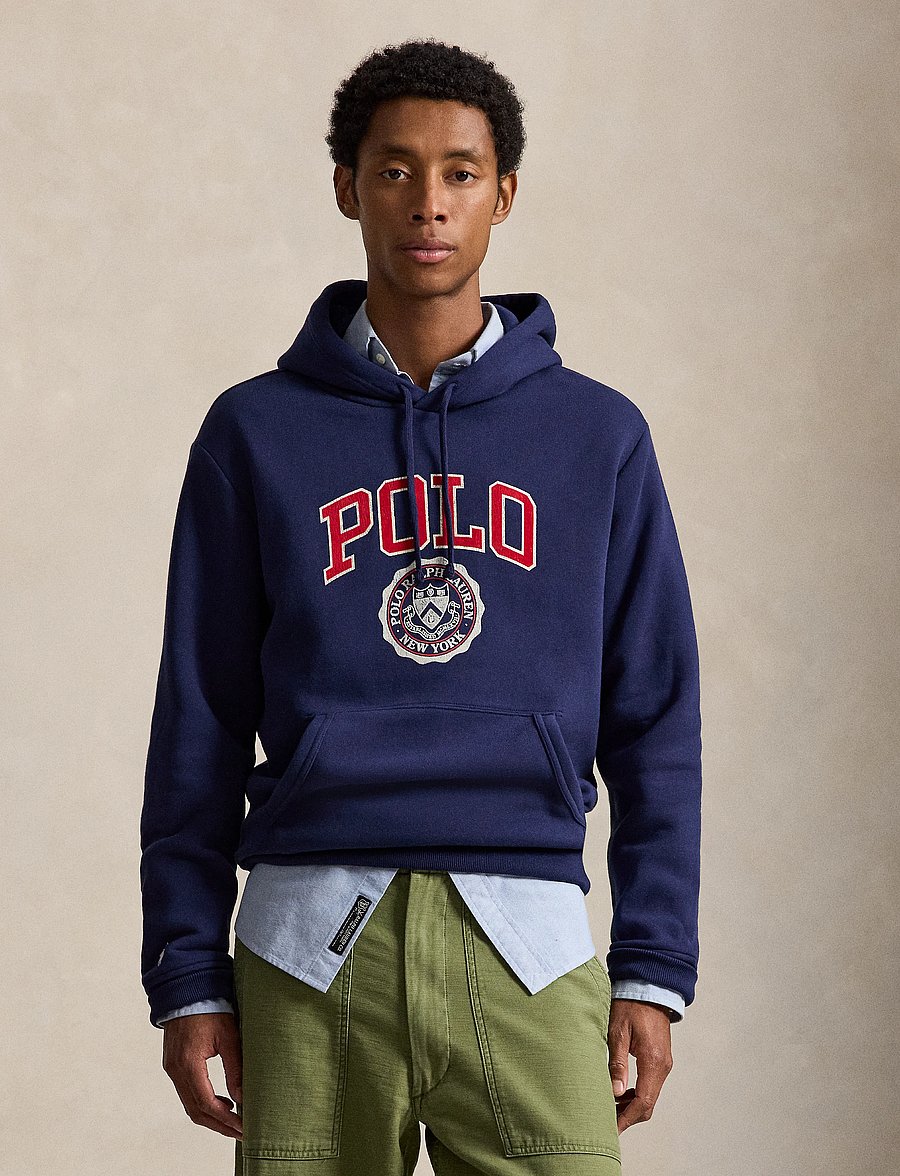 Polo Ralph Lauren - Logo Fleece Hoodie - fleece-pullover - newport navy - 0