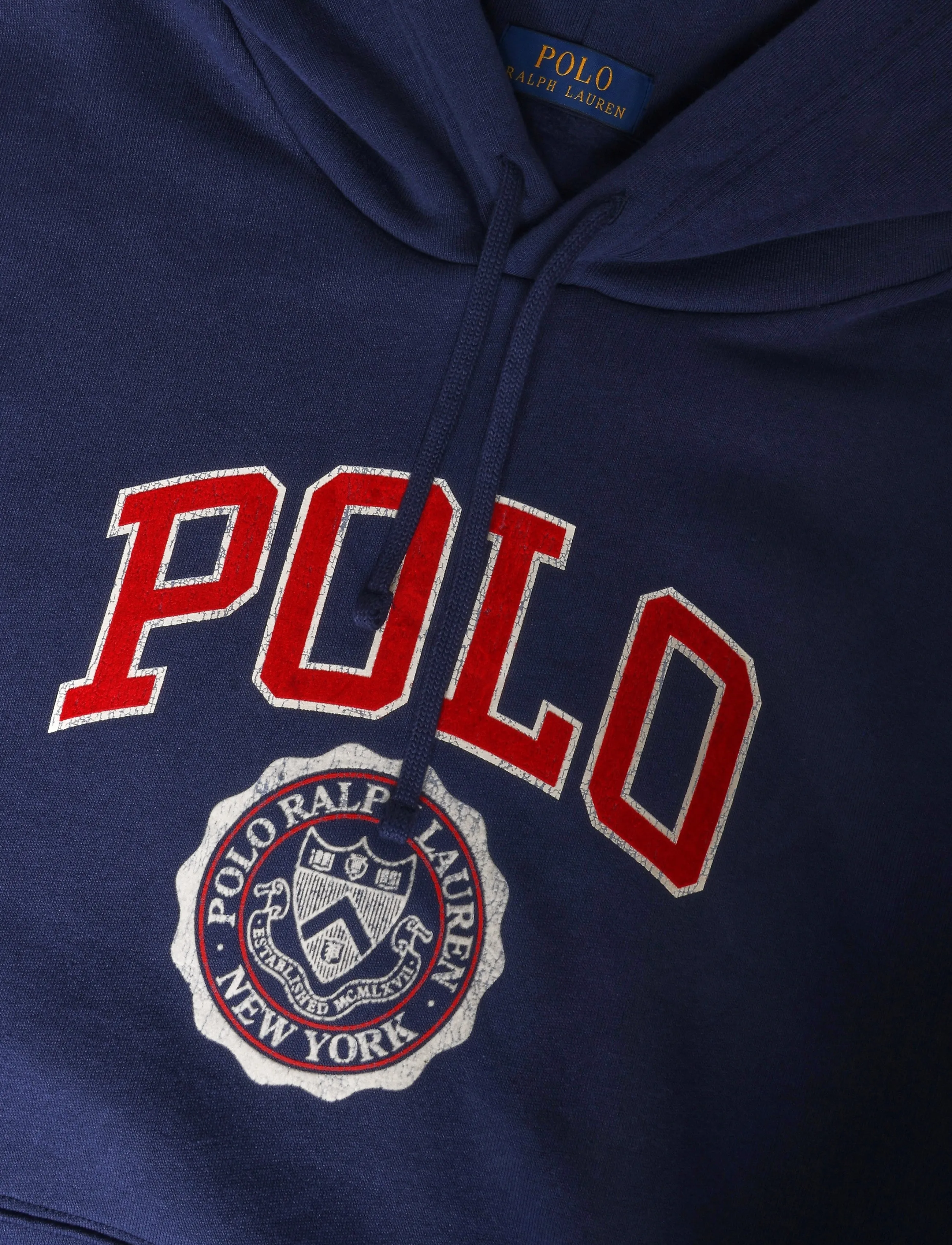 Polo Ralph Lauren - Logo Fleece Hoodie - kapuutsiga pusad - newport navy - 5