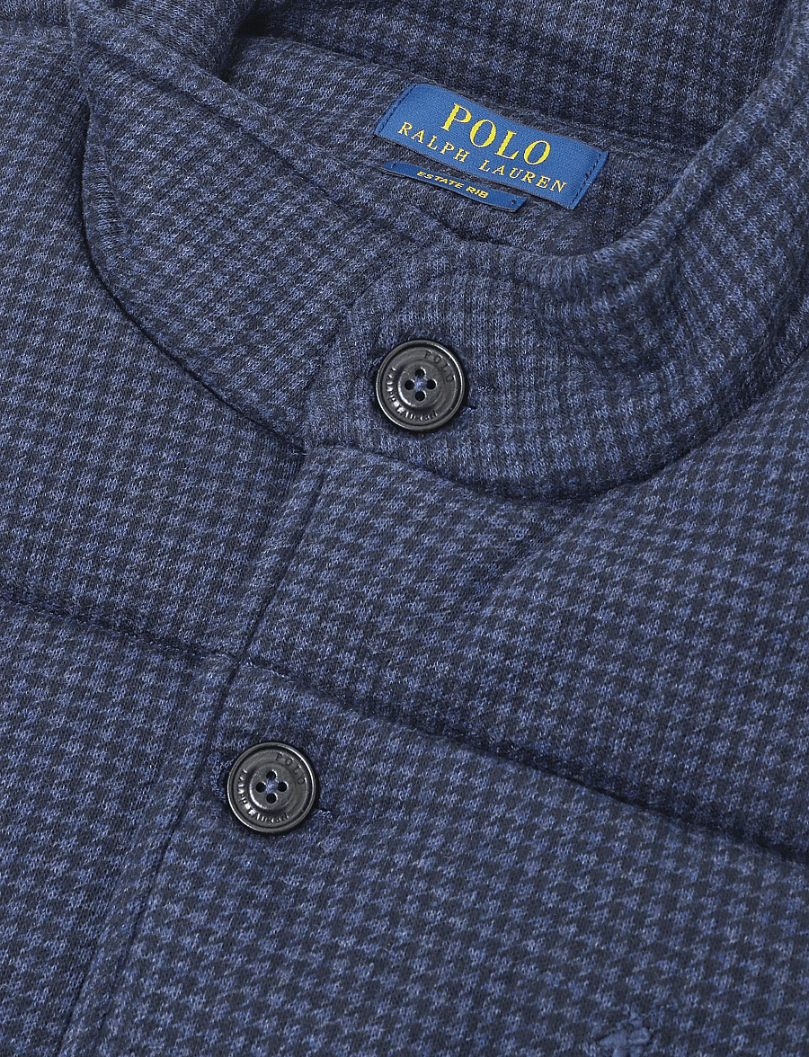 Polo Ralph Lauren - 40/1 DBL KNIT JACQ-KNT-SHIRT - västar - wntr nvy hthr-dog - 2
