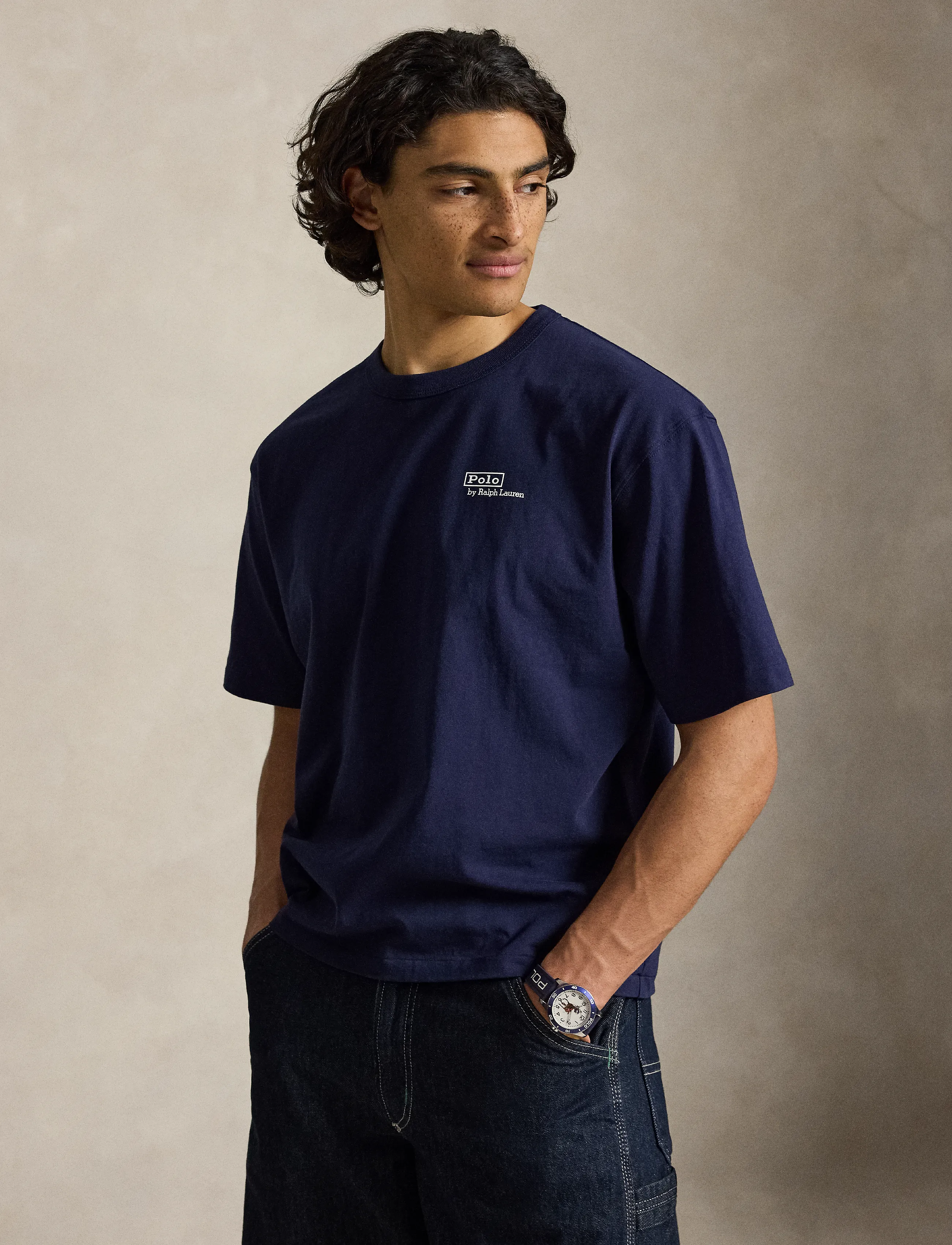 Polo Ralph Lauren Relaxed Fit Logo Jersey T-Shirt - Nyheter - CRUISE NAVY / navy