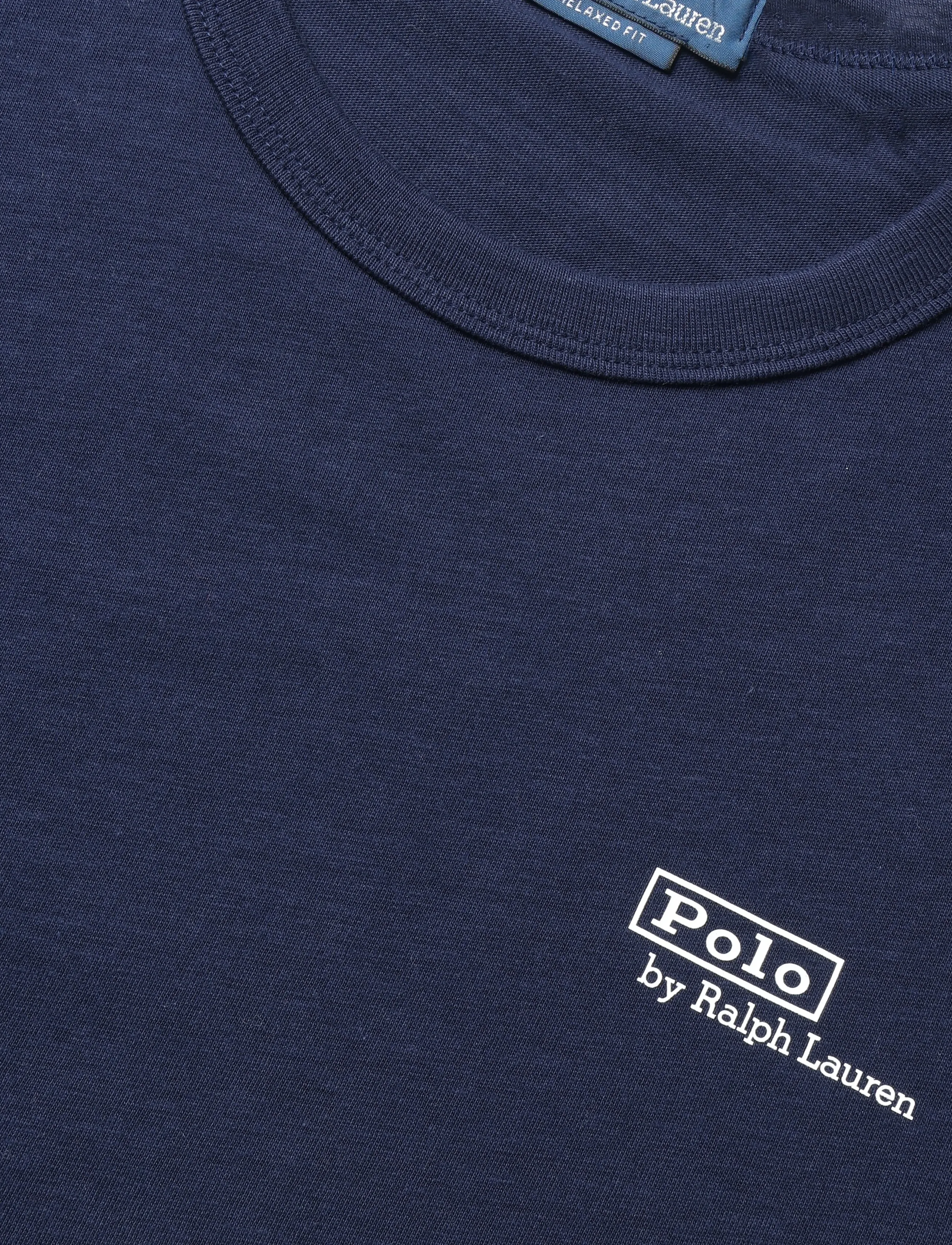 Polo Ralph Lauren - 20/1 UNEVEN JERSEY-KNT-T-SHIRT - kurzärmelige t-shirts - cruise navy - 2