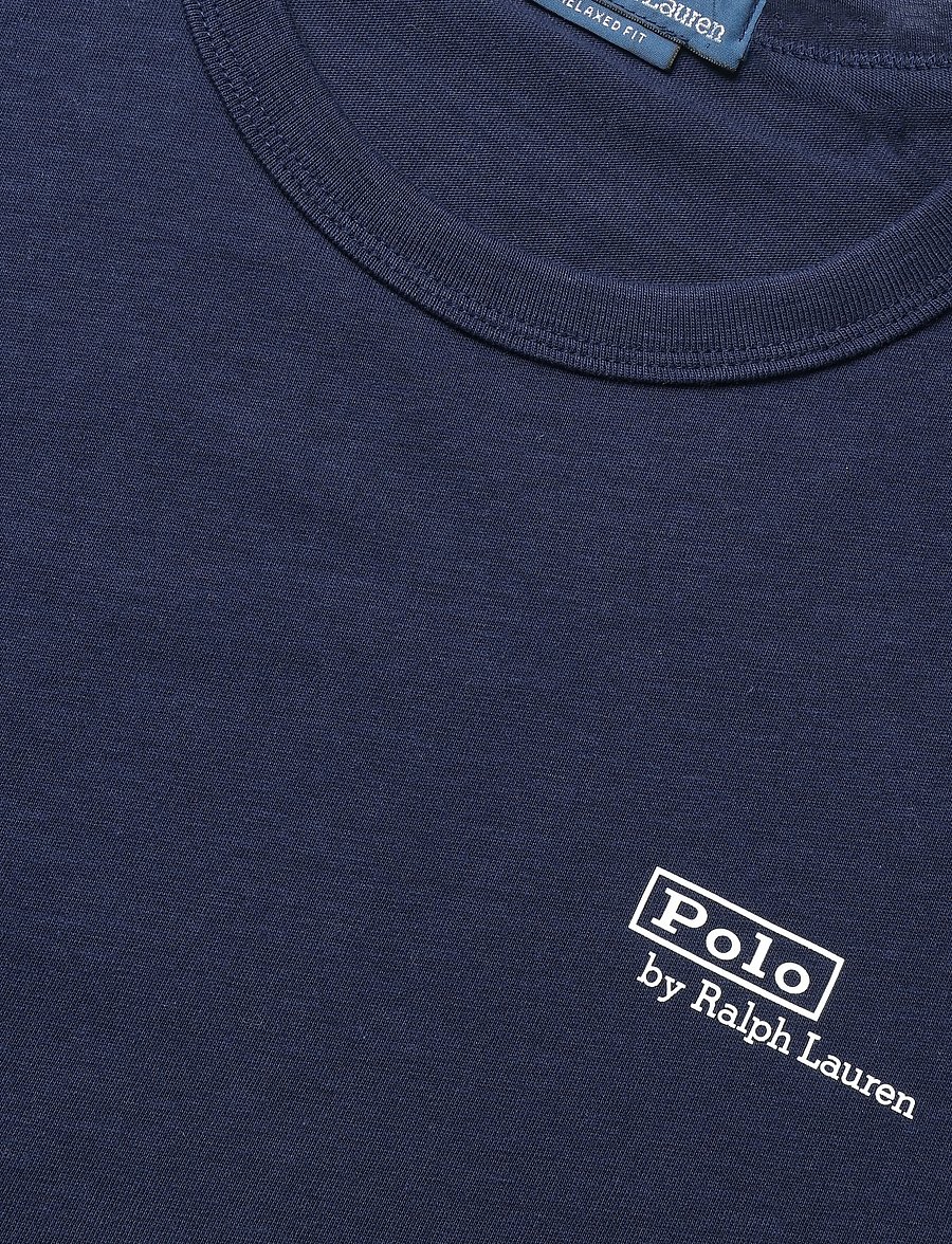Polo Ralph Lauren - 20/1 UNEVEN JERSEY-KNT-T-SHIRT - kurzärmelige t-shirts - cruise navy - 2
