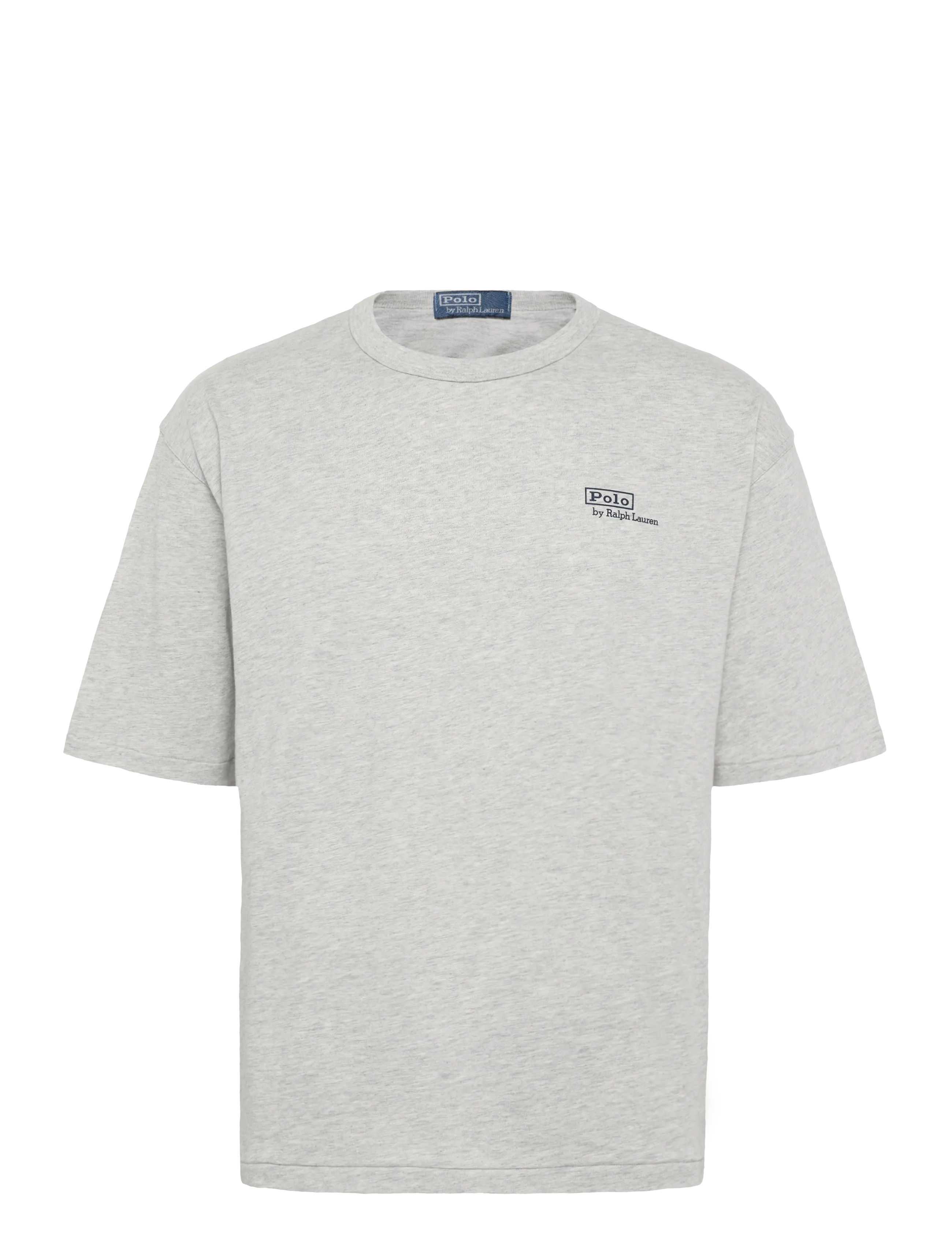 Polo Ralph Lauren 20/1 UNEVEN JERSEY-KNT-T-SHIRT - Kortärmade t-shirts - LT SPORT HEATHER / grey